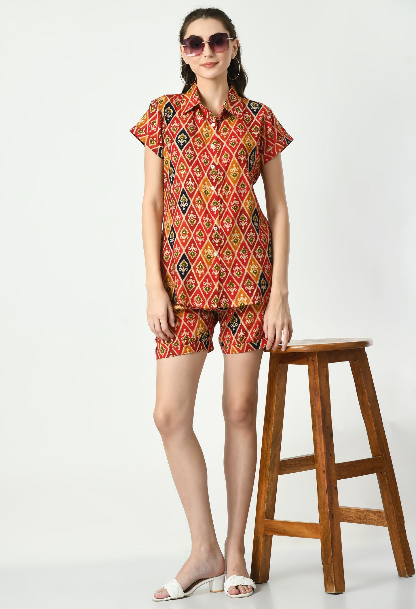 MAURYA Women’s Stylish Rayon Co-Ord Set for Casual Comfort