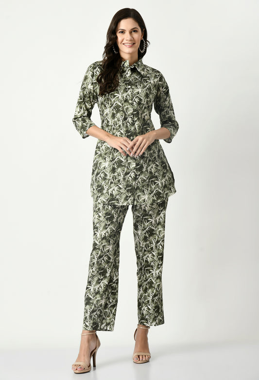 MAURYA Women’s Rayon Co-Ord Set | Top & Pants