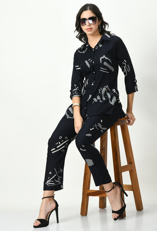 MAURYA Women’s Elegant Rayon Co-Ord Set for Stylish Everyday Wear