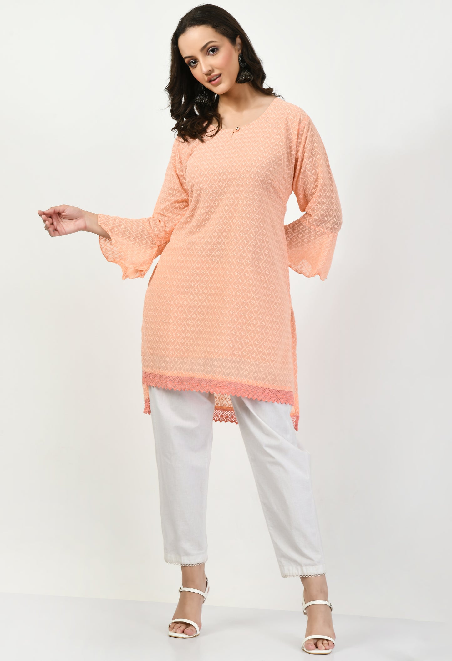 MAURYA Women’s Cotton Blend Printed Casual Top for Daily & Office Wear