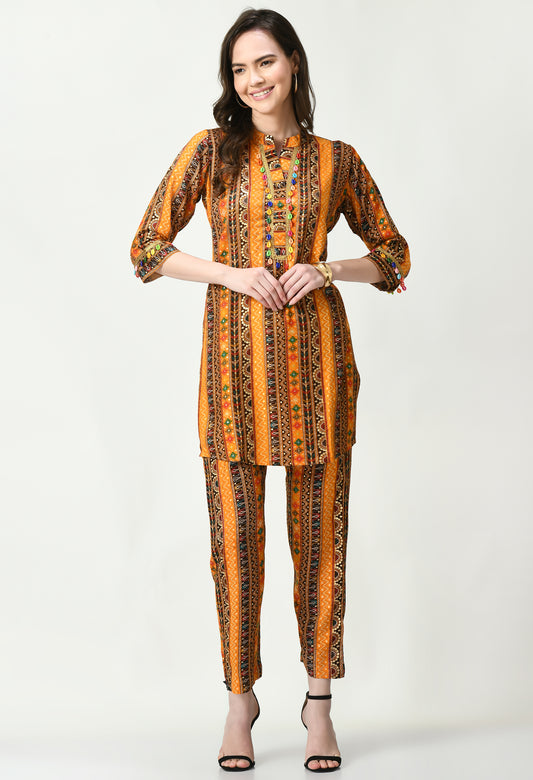 MAURYA Women’s Stylish & Elegant Rayon Co-Ord Set