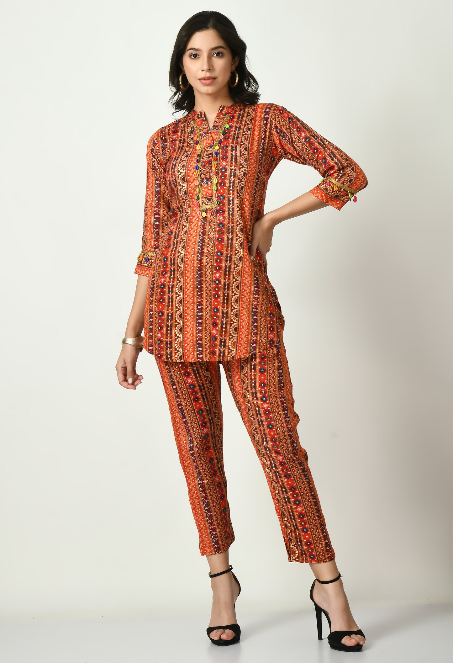 MAURYA Women’s Stylish Rayon Co-Ord Set for Effortless Everyday Elegance