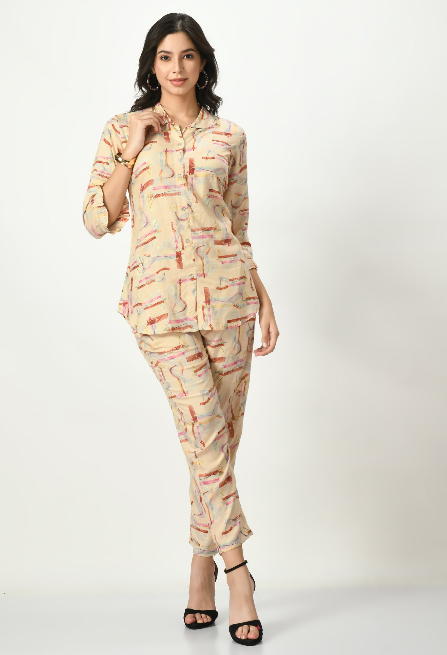 MAURYA Women’s Comfortable Rayon Co-Ord Set for Everyday Wear