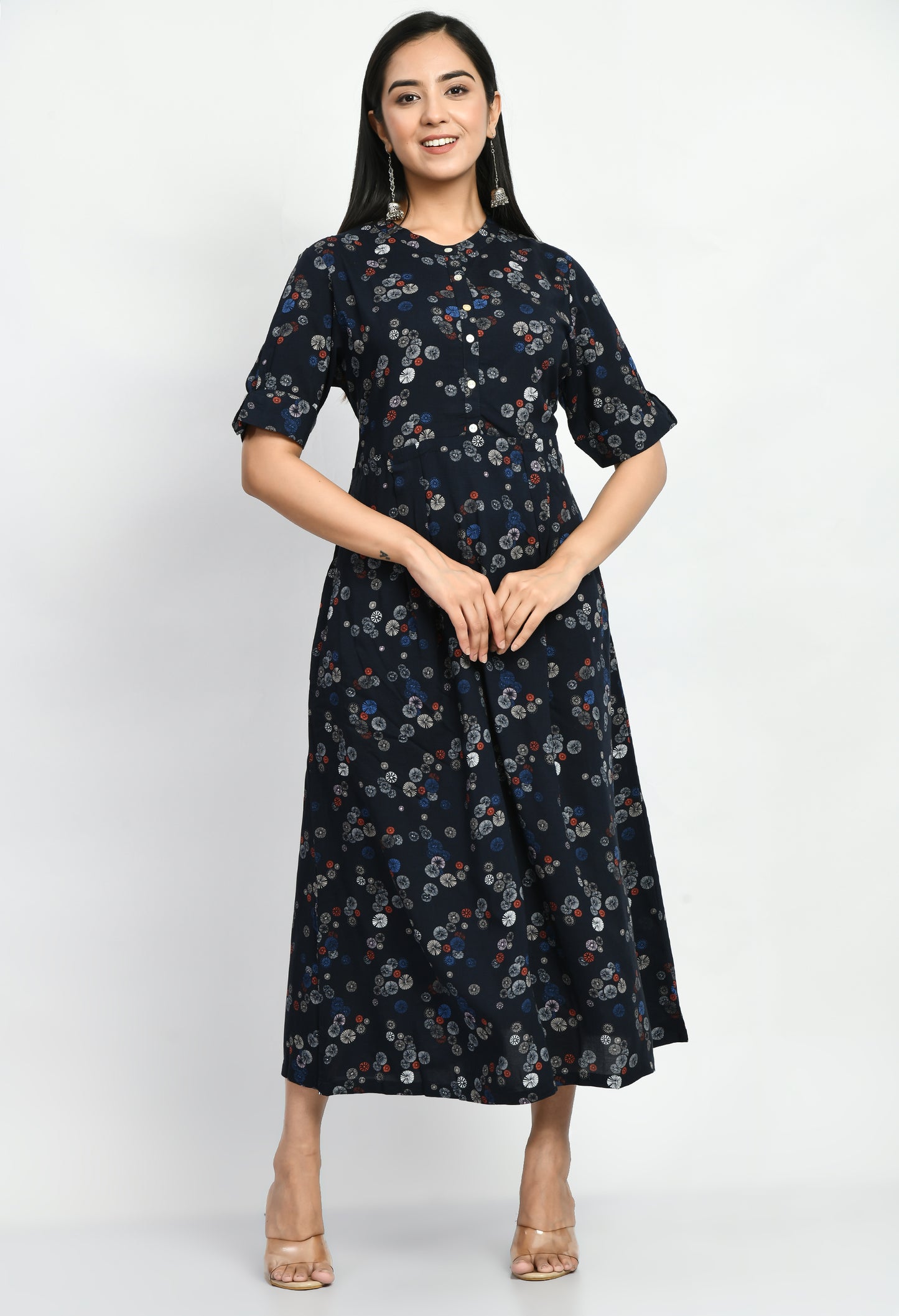 MAURYA Women’s Everyday Rayon A-Line Dress