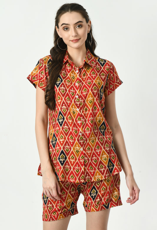 MAURYA Women’s Stylish Rayon Co-Ord Set for Casual Comfort