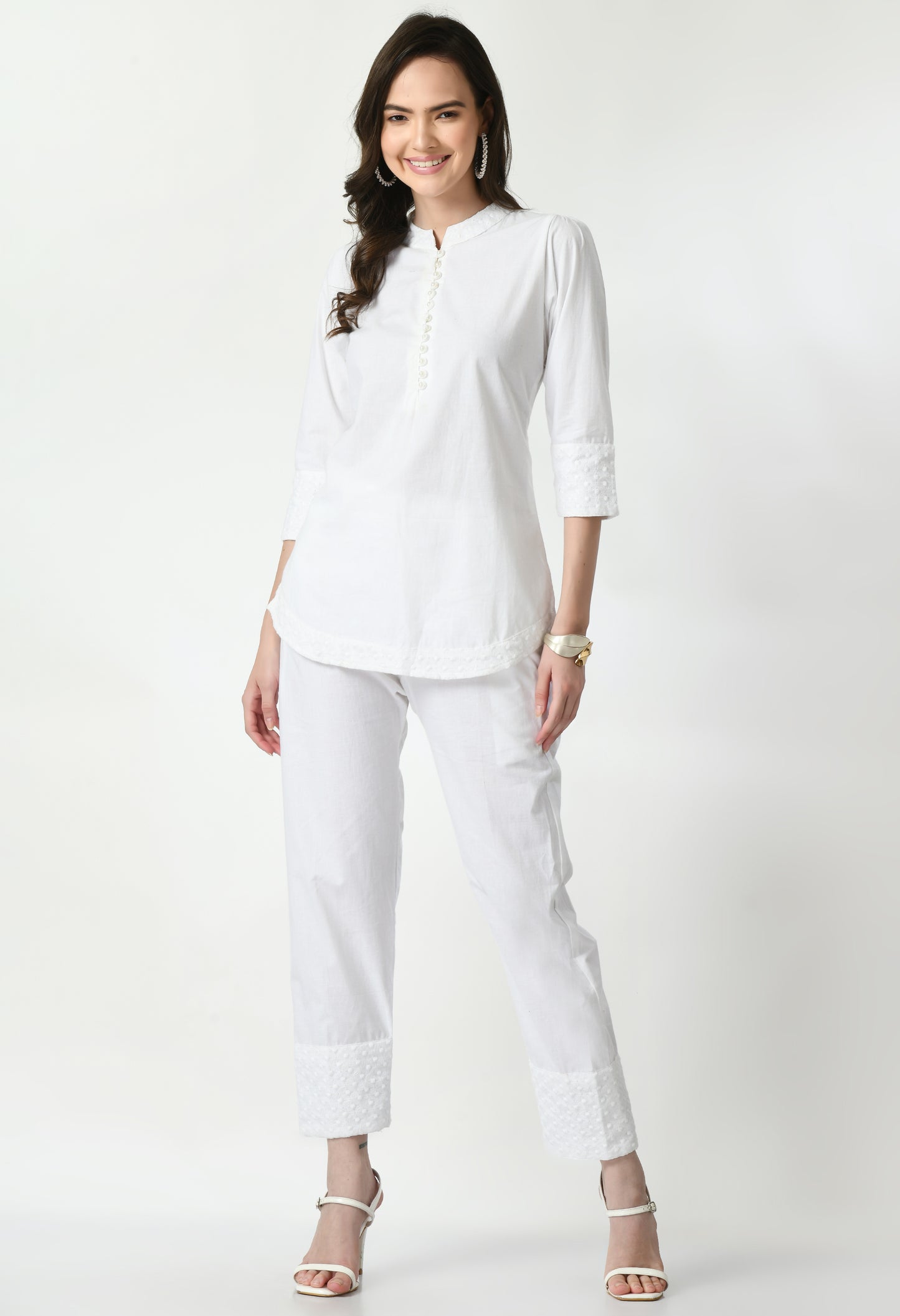 MAURYA Women’s Pure Cotton Co-Ord Set | Top & Pants