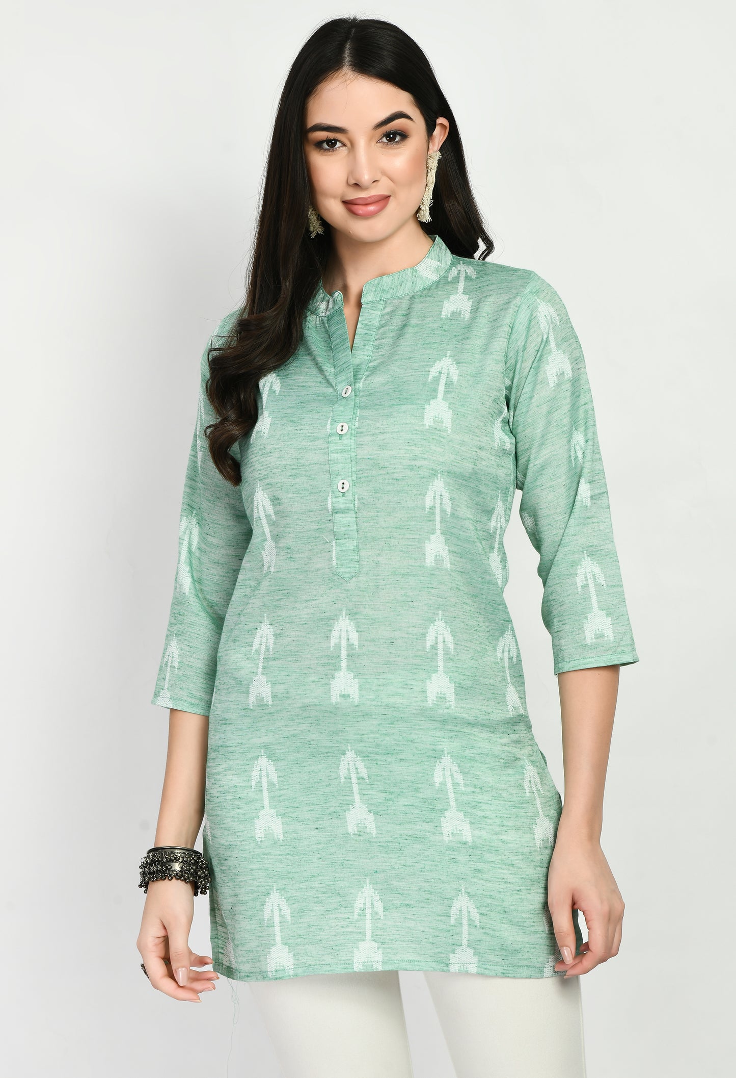 MAURYA Women’s Cotton Blend Printed Casual Top for Daily & Office Wear