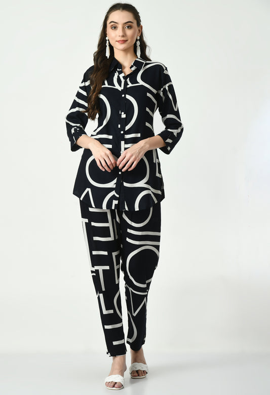 MAURYA Women’s Stylish & Trendy Rayon Co-Ord Set