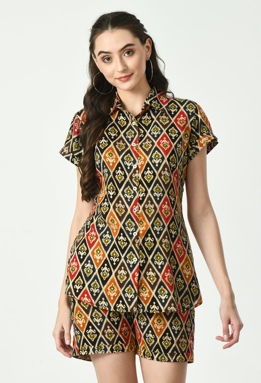 MAURYA Women’s Stylish Rayon Co-Ord Set for Casual Comfort