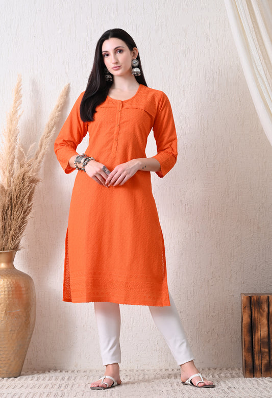 MAURYA Women's Embroidery Kurti