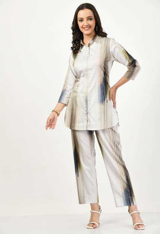 MAURYA Rayon Printed Co-Ord Set for Women