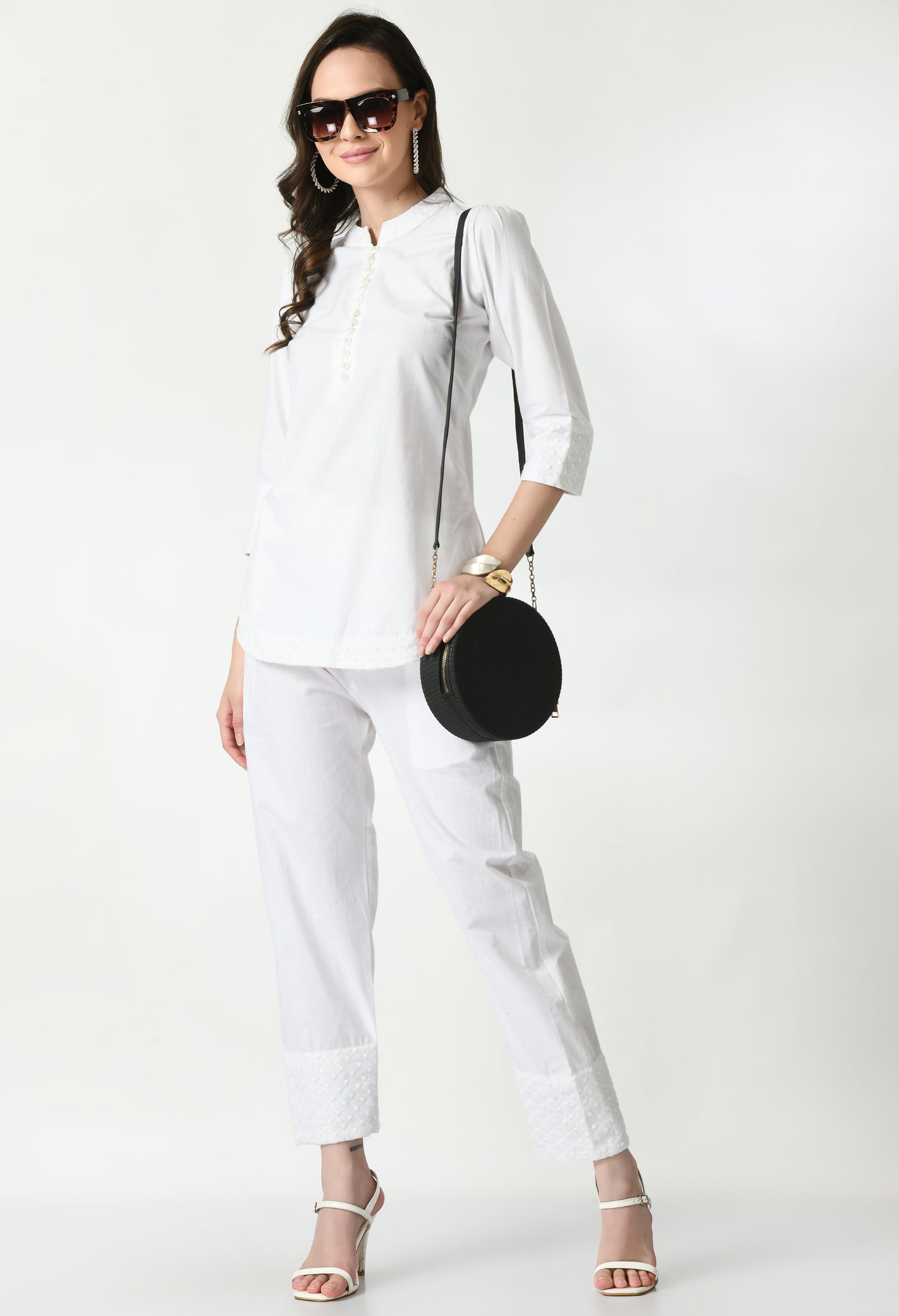 MAURYA Women’s Pure Cotton Co-Ord Set | Top & Pants