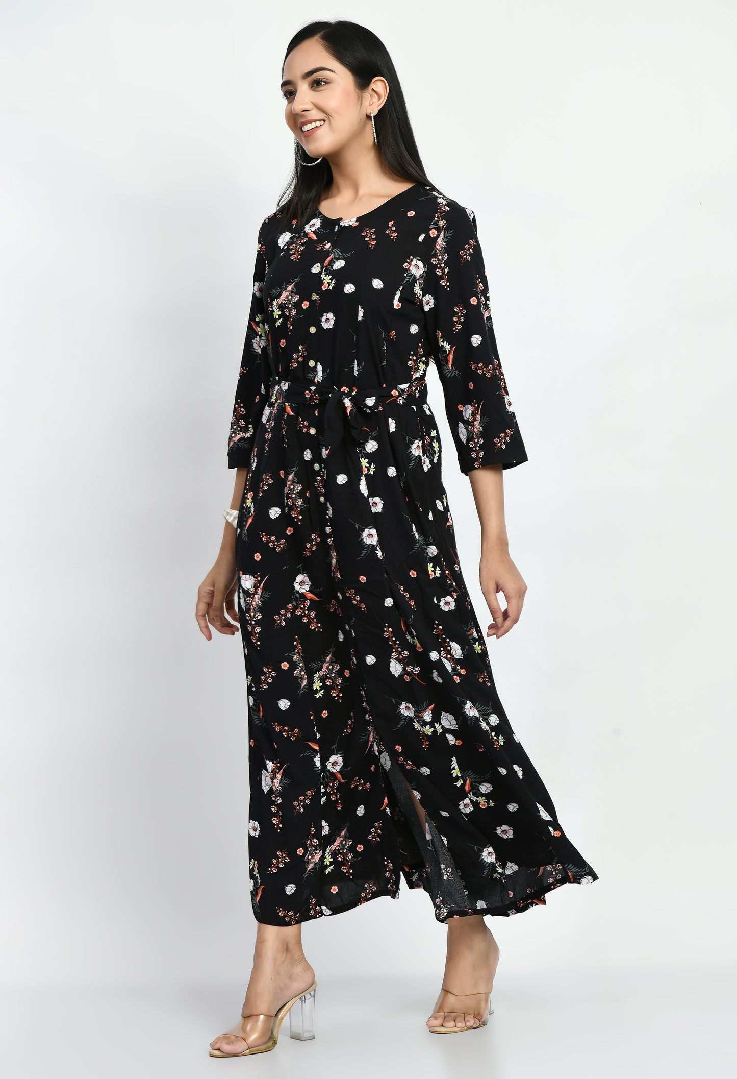 MAURYA Women’s Everyday Rayon A-Line Dress