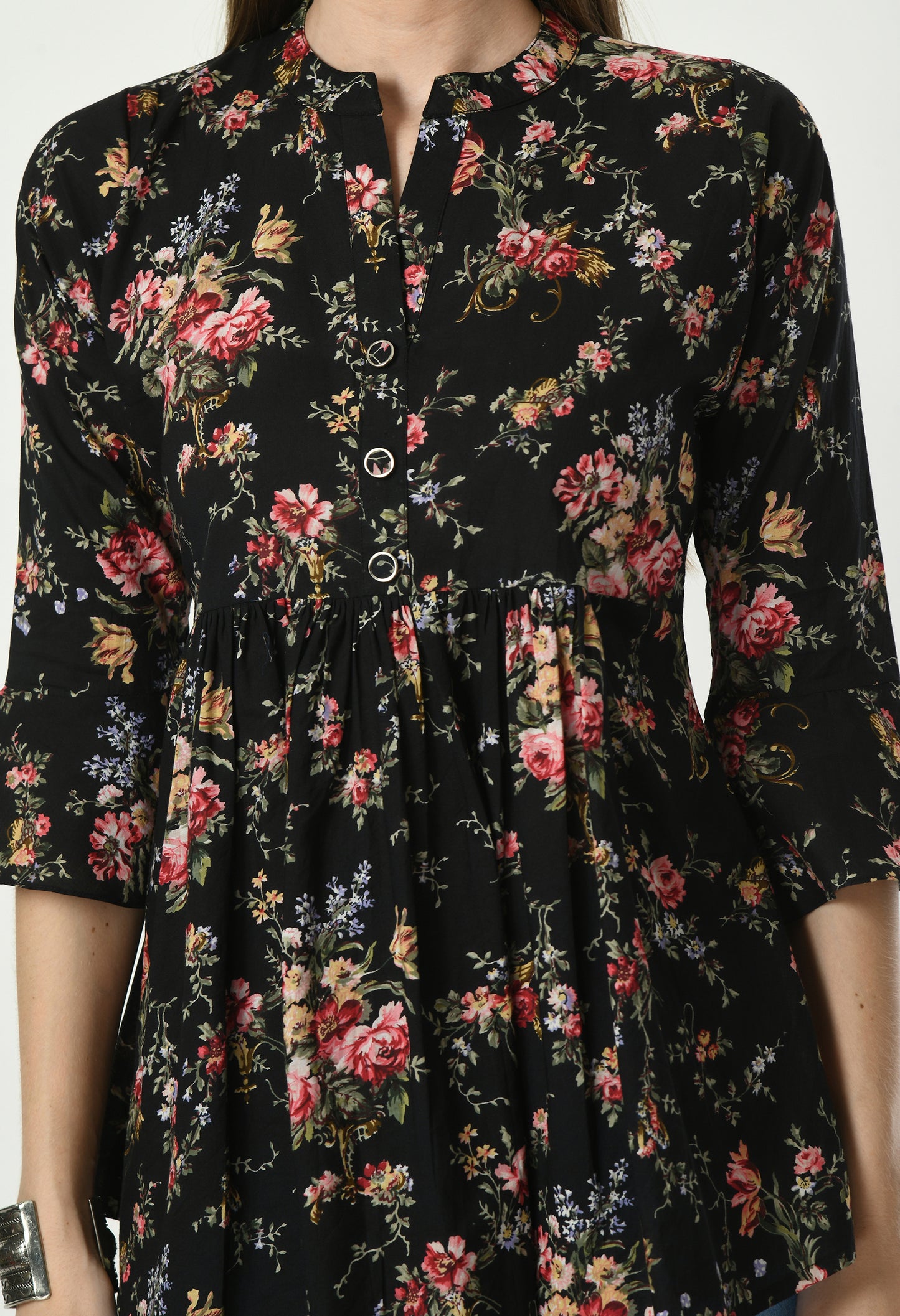 MAURYA Women’s Cotton Printed Casual Top for Daily & Office Wear