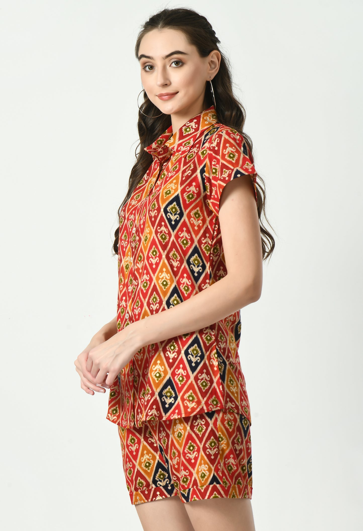 MAURYA Women’s Stylish Rayon Co-Ord Set for Casual Comfort