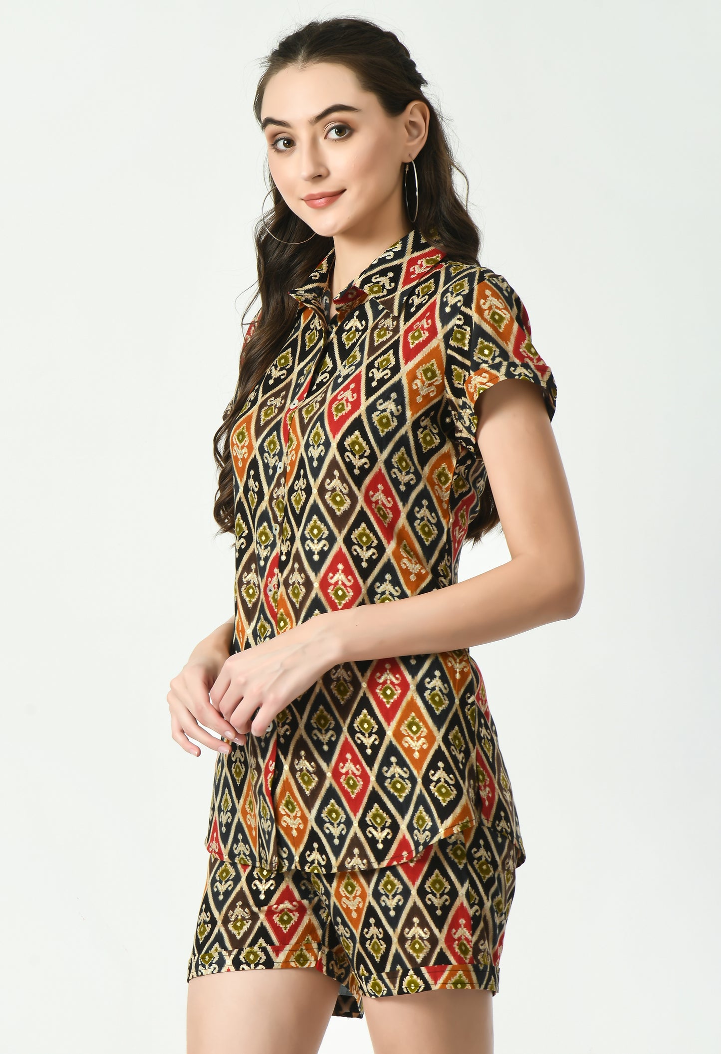 MAURYA Women’s Stylish Rayon Co-Ord Set for Casual Comfort