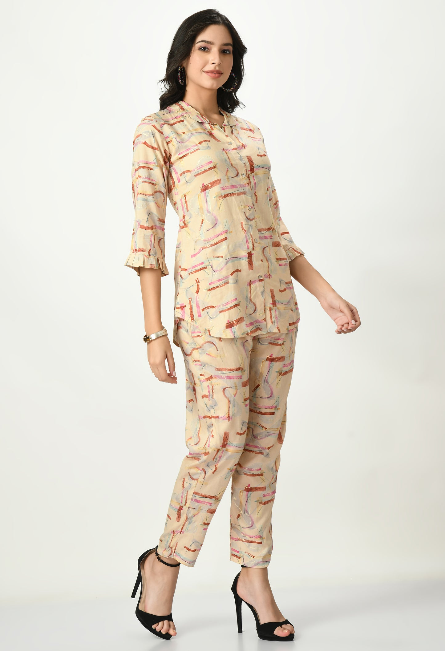 MAURYA Women’s Comfortable Rayon Co-Ord Set for Everyday Wear