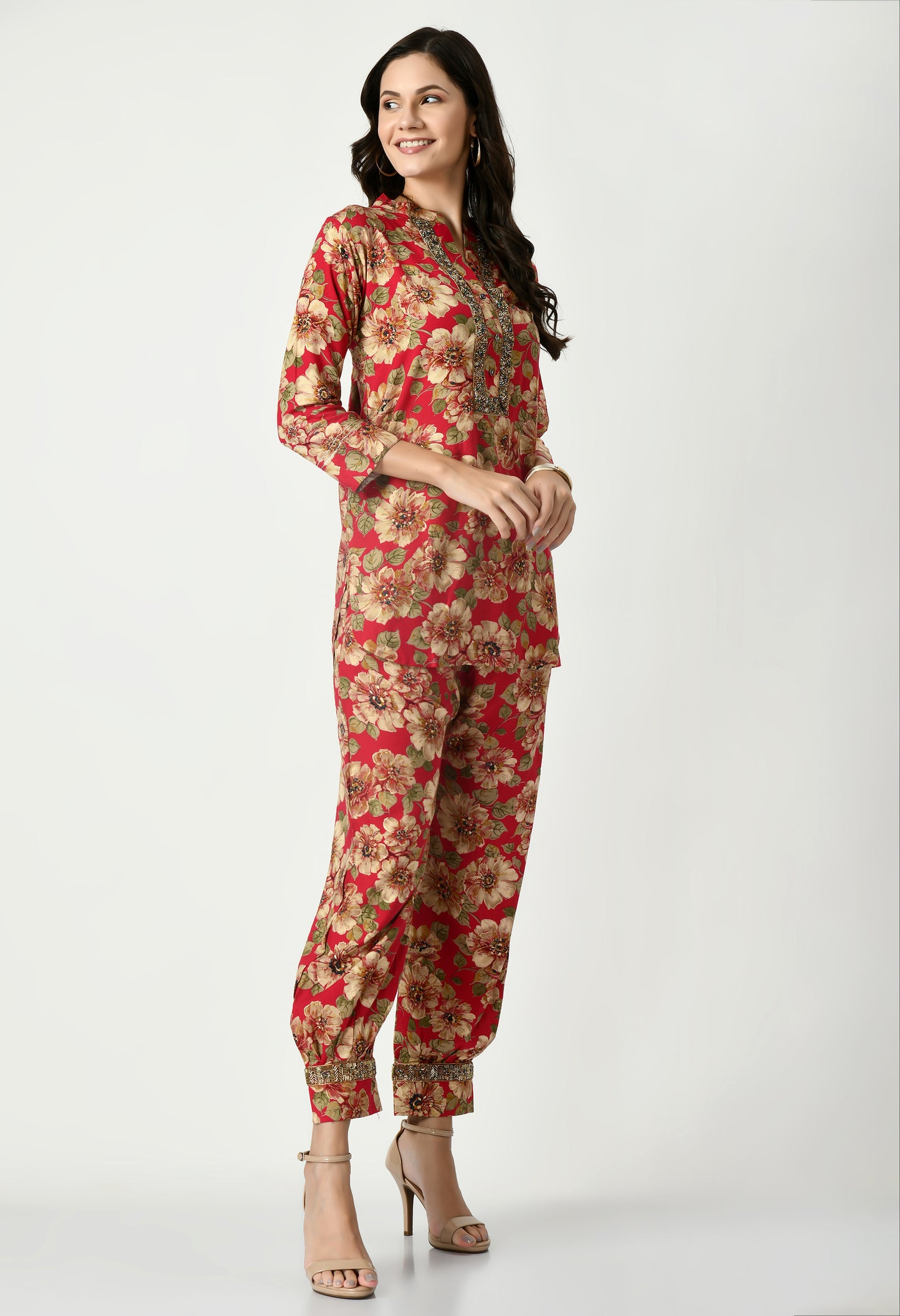 MAURYA Women’s Rayon Co-Ord Set | Top & Pants