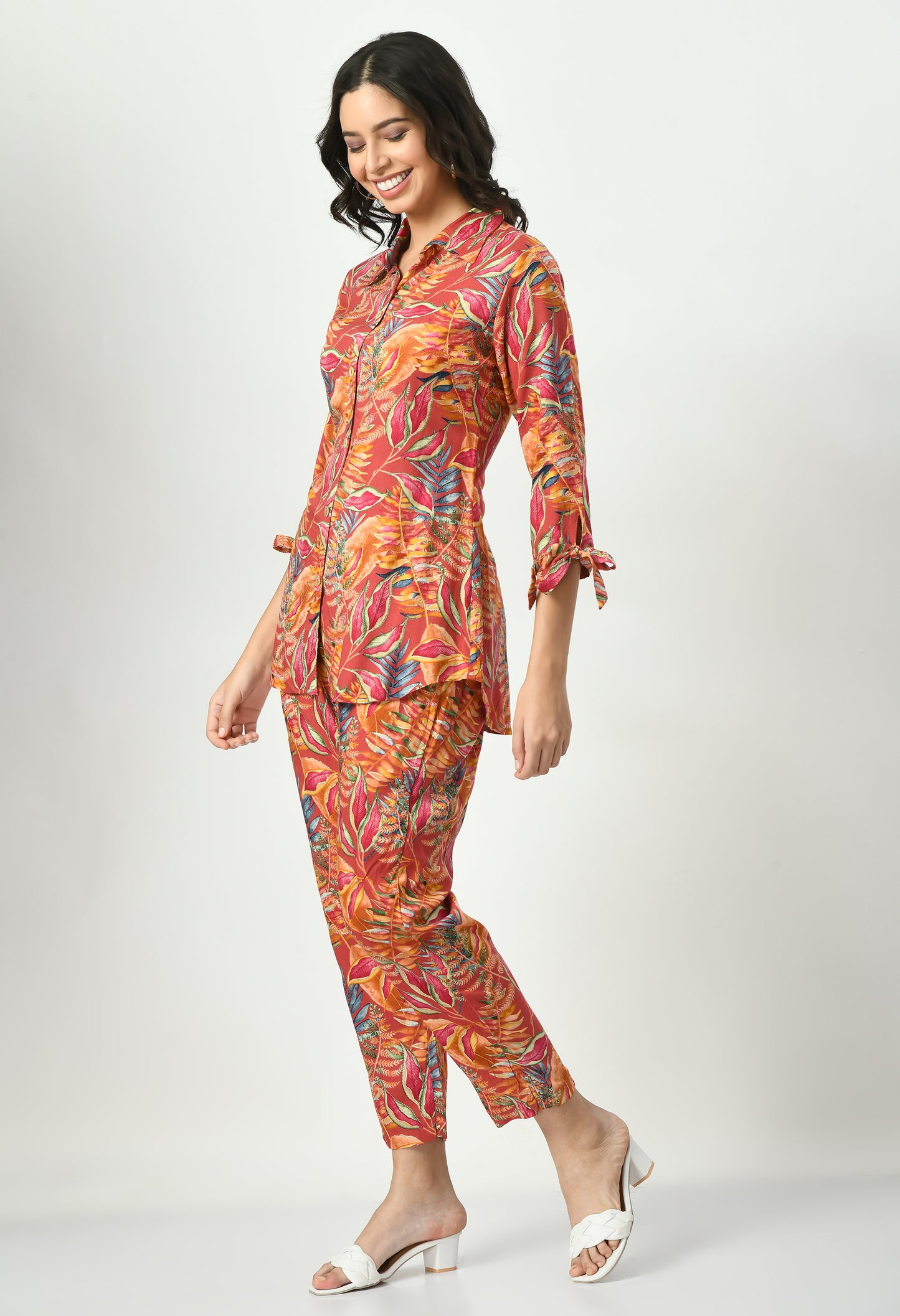 Women’s Elegant Rayon Co-Ord Set for Everyday Wear