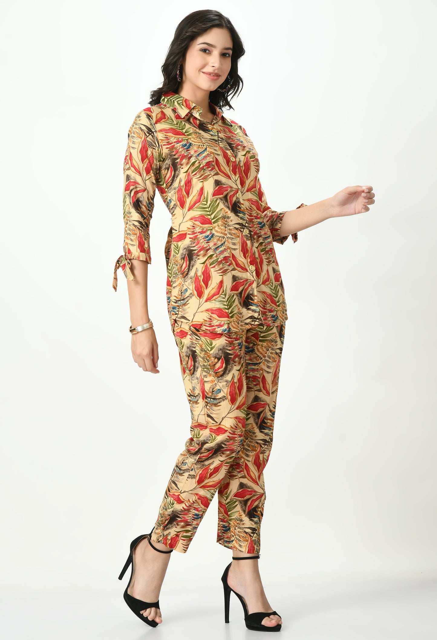 MAURYA Women’s Stylish Rayon Co-Ord Set for Everyday Comfort