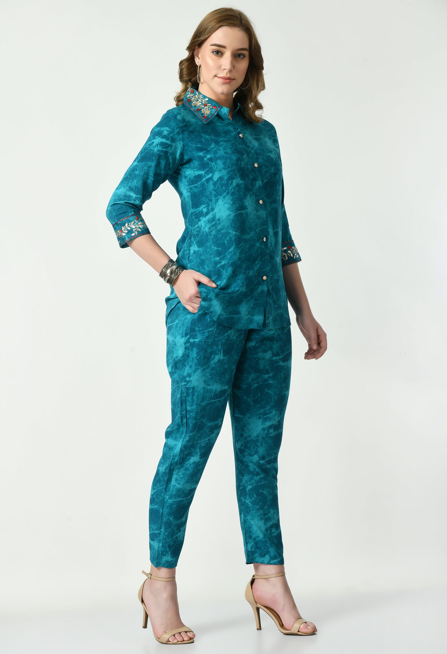 MAURYA Women’s Elegant Rayon Co-Ord Set for Comfortable Everyday Wear