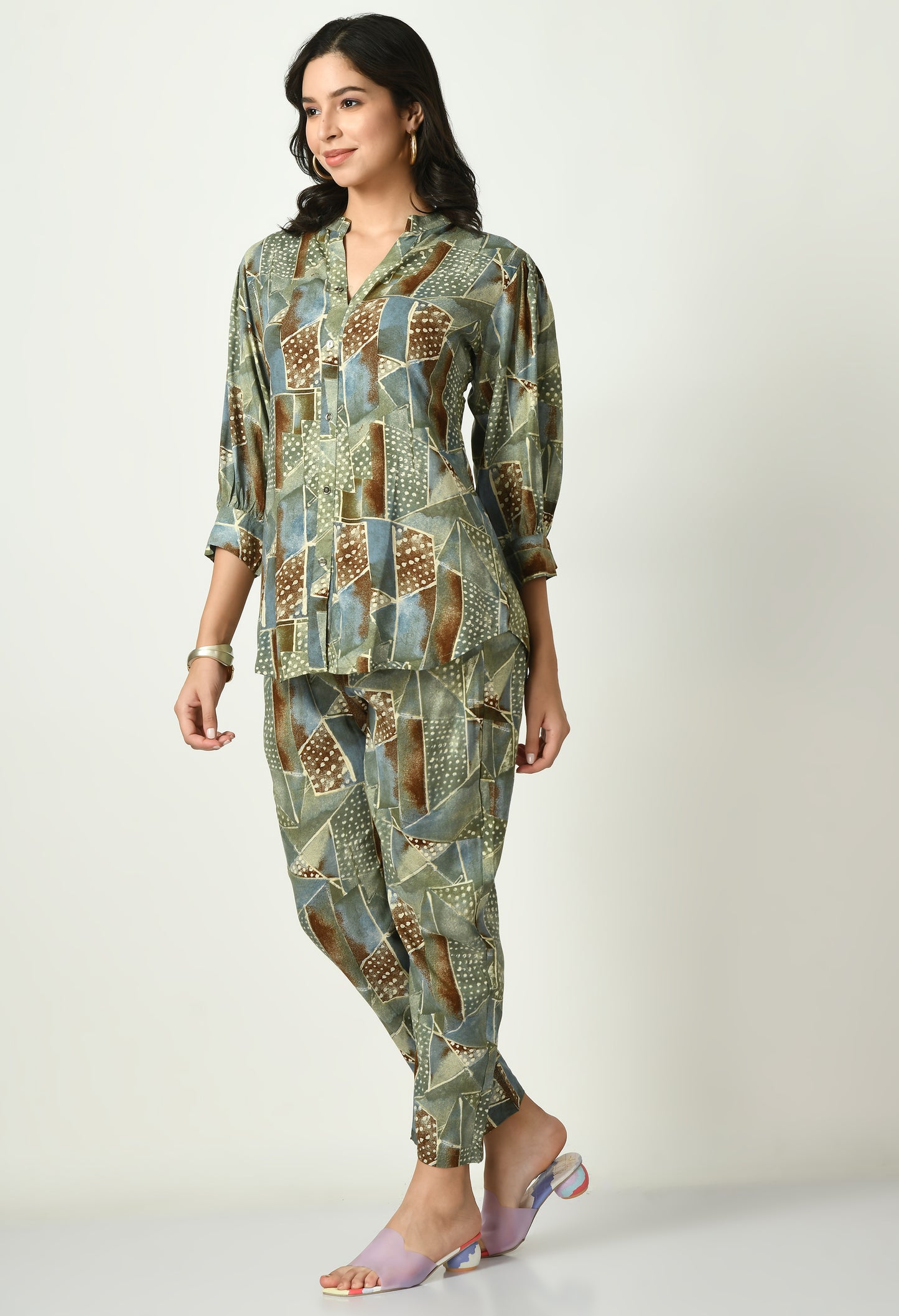 MAURYA Women’s Stylish Rayon Co-Ord Set for Comfortable Everyday Wear