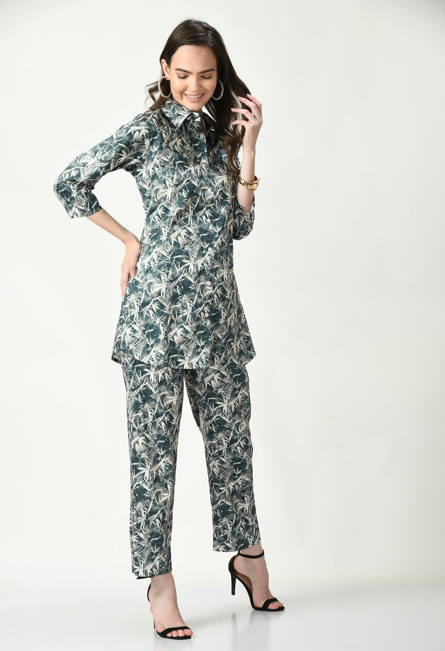 MAURYA Women’s Printed Rayon Co-Ord Set