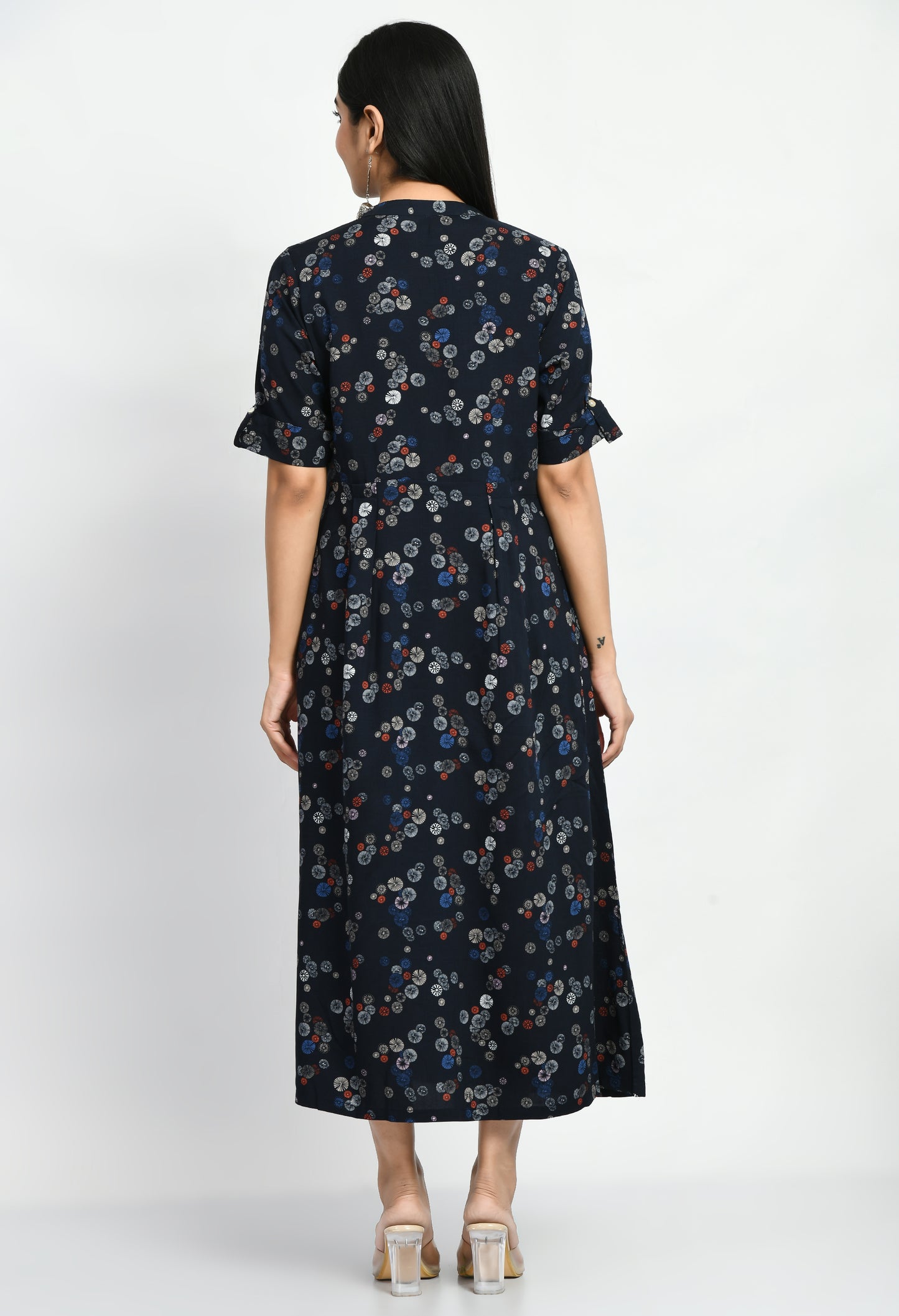 MAURYA Women’s Everyday Rayon A-Line Dress