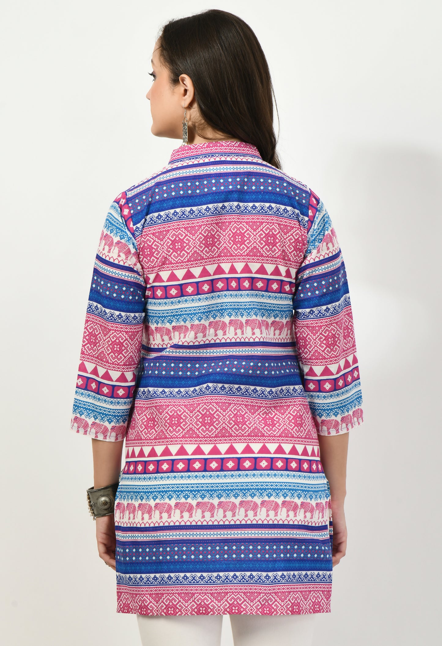 MAURYA Women’s Cotton Blend Printed Casual Top for Daily & Office Wear