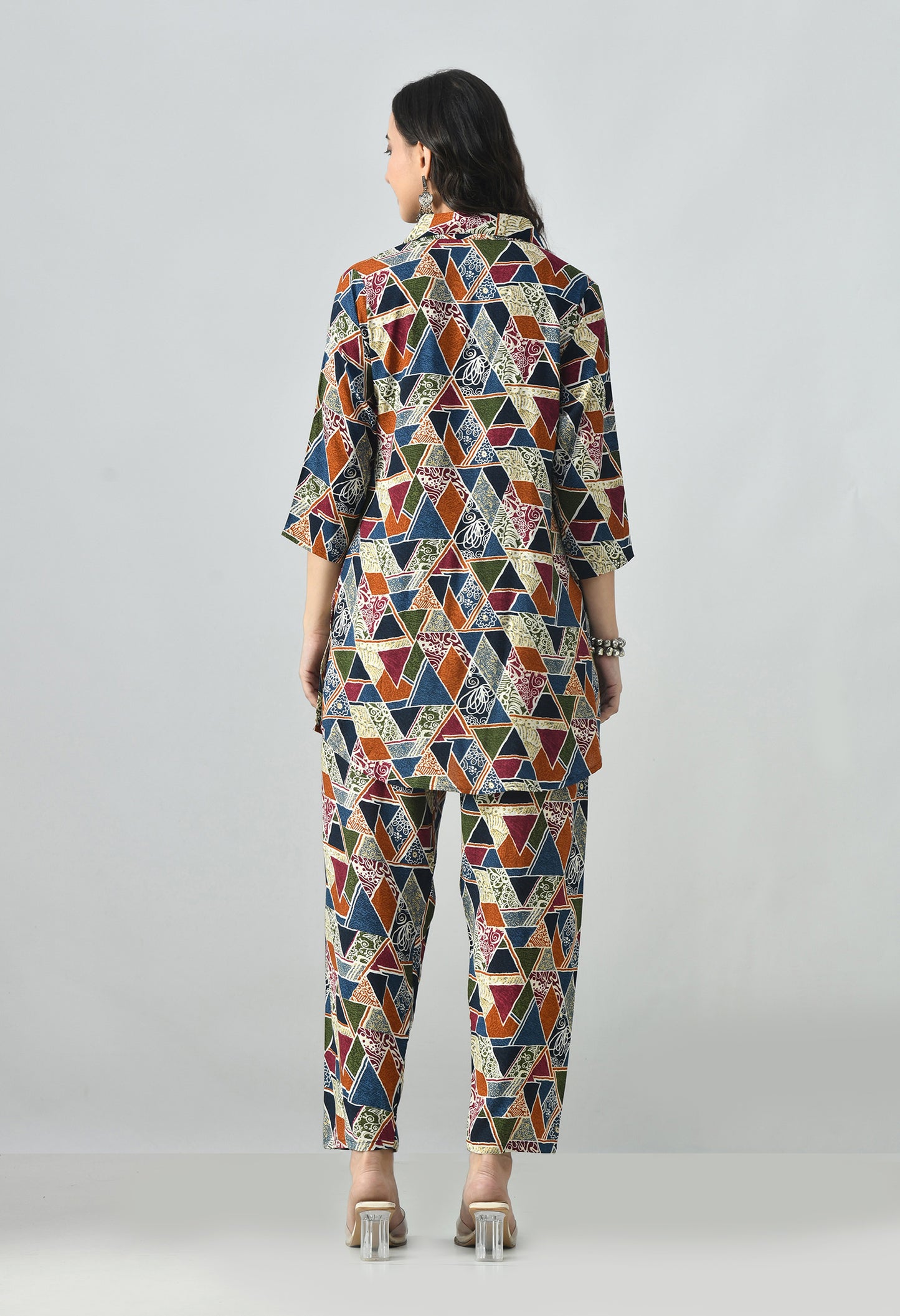 MAURYA Women’s Latest Printed Rayon Co-Ord Set with Stylish Top & Pant Set