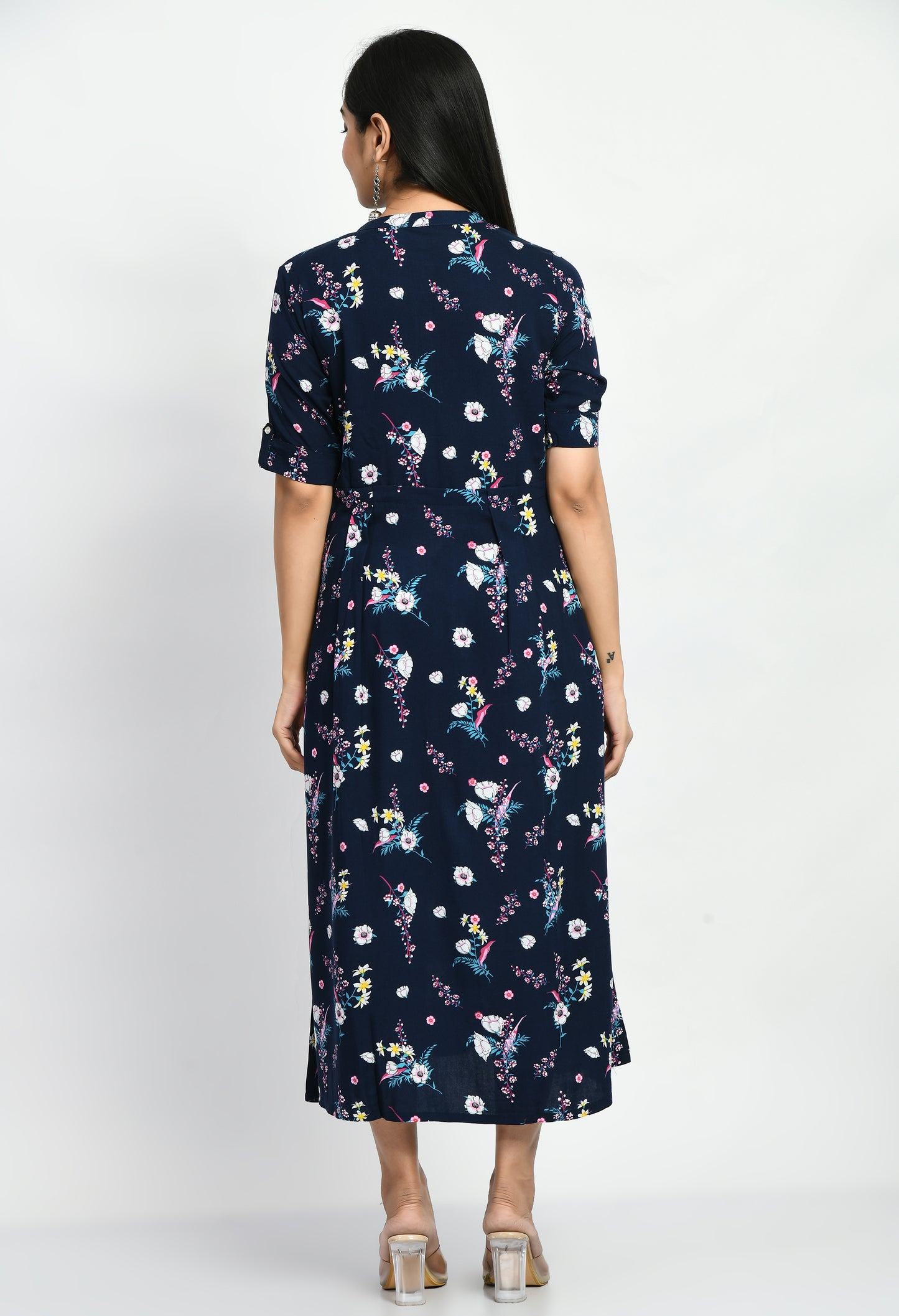 MAURYA Women’s Everyday Rayon A-Line Dress