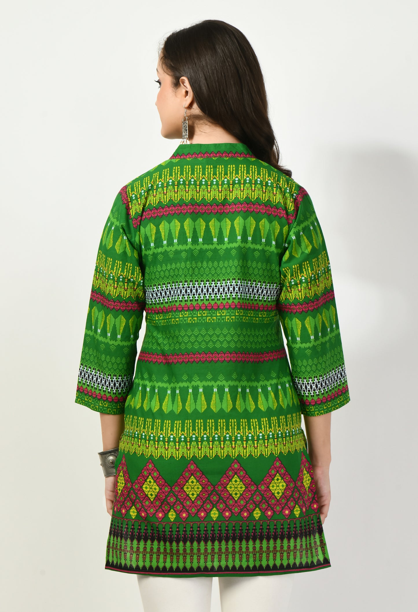 MAURYA Women’s Cotton Blend Printed Casual Top for Daily & Office Wear