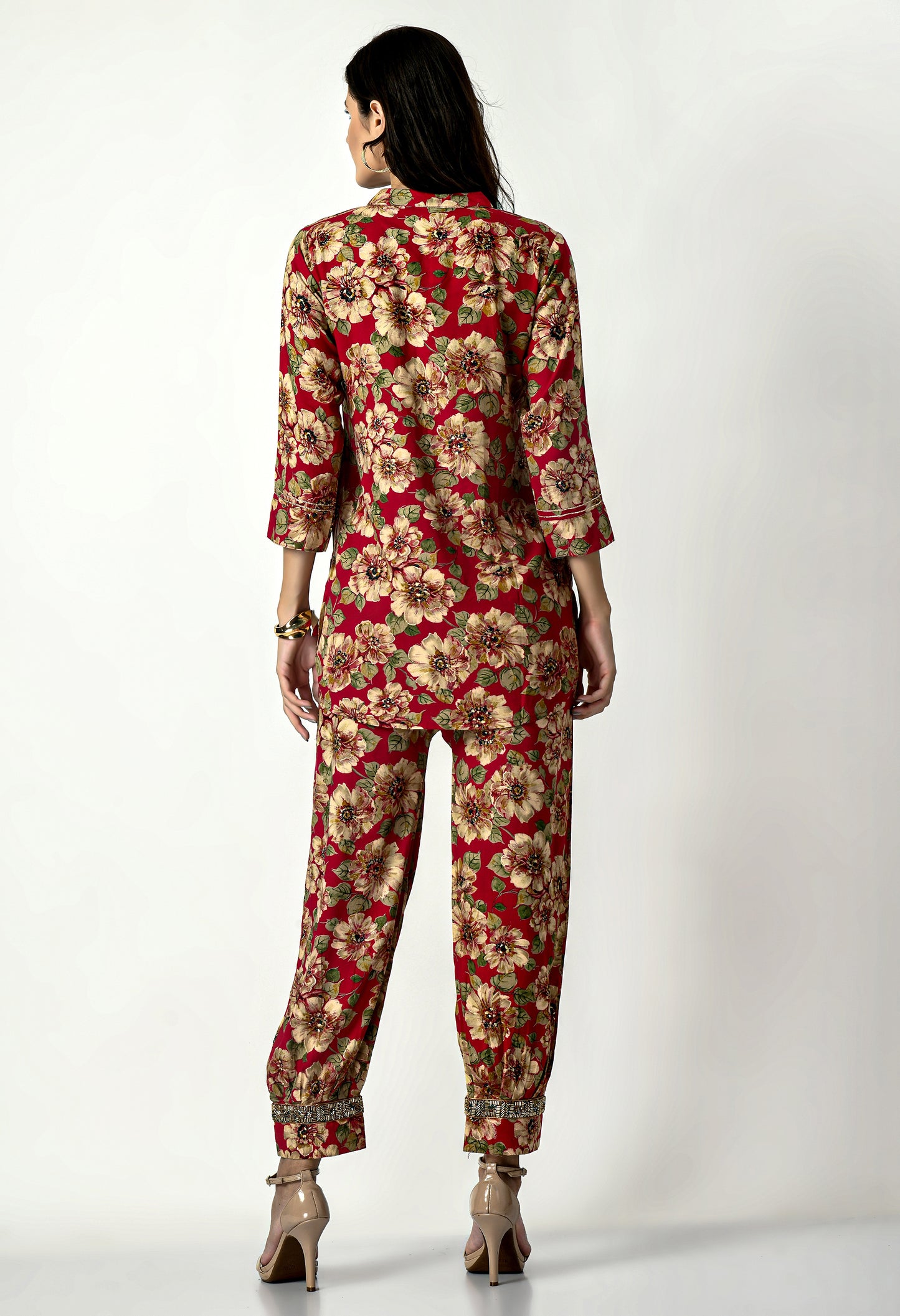 MAURYA Women’s Rayon Co-Ord Set | Top & Pants