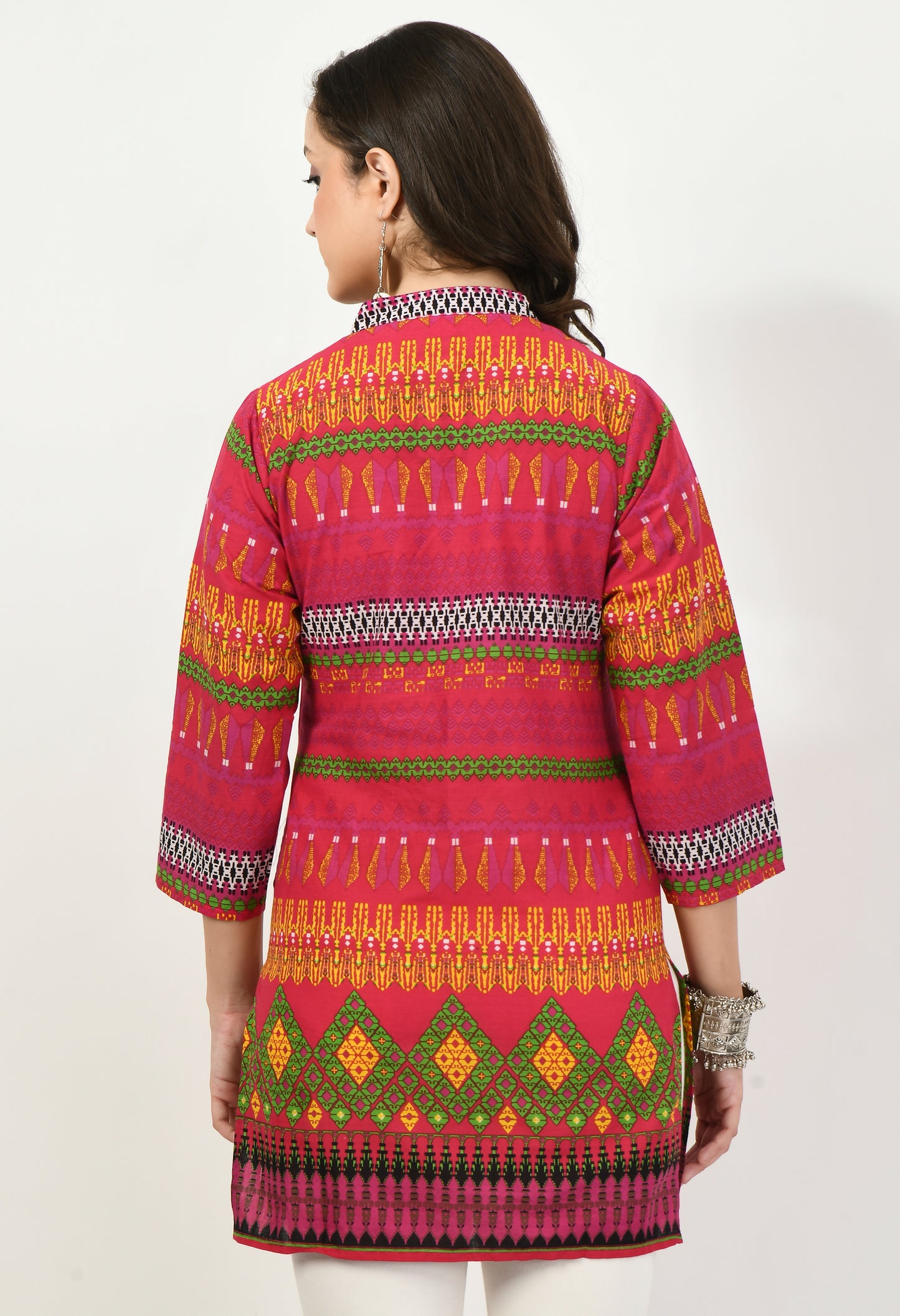 MAURYA Women’s Cotton Blend Printed Casual Top for Daily & Office Wear