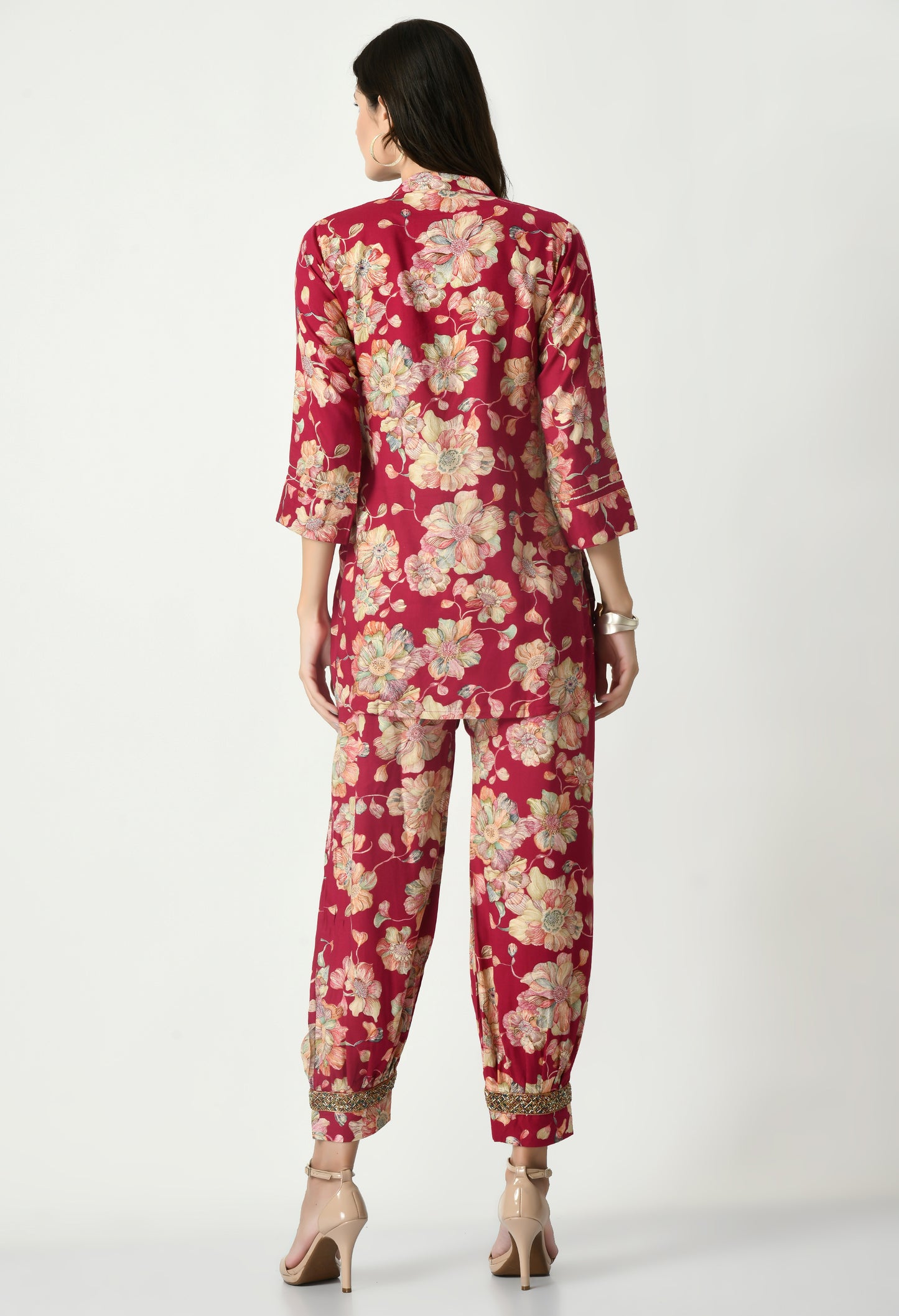 MAURYA Women’s Rayon Co-Ord Set | Top & Pants