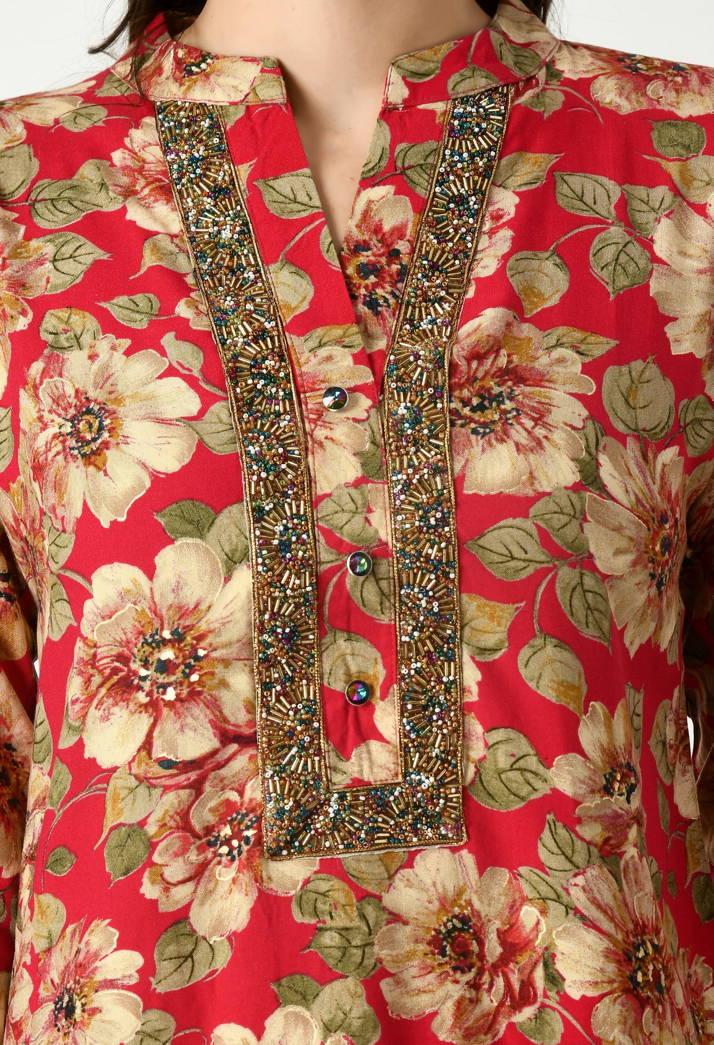 MAURYA Women’s Rayon Co-Ord Set | Top & Pants