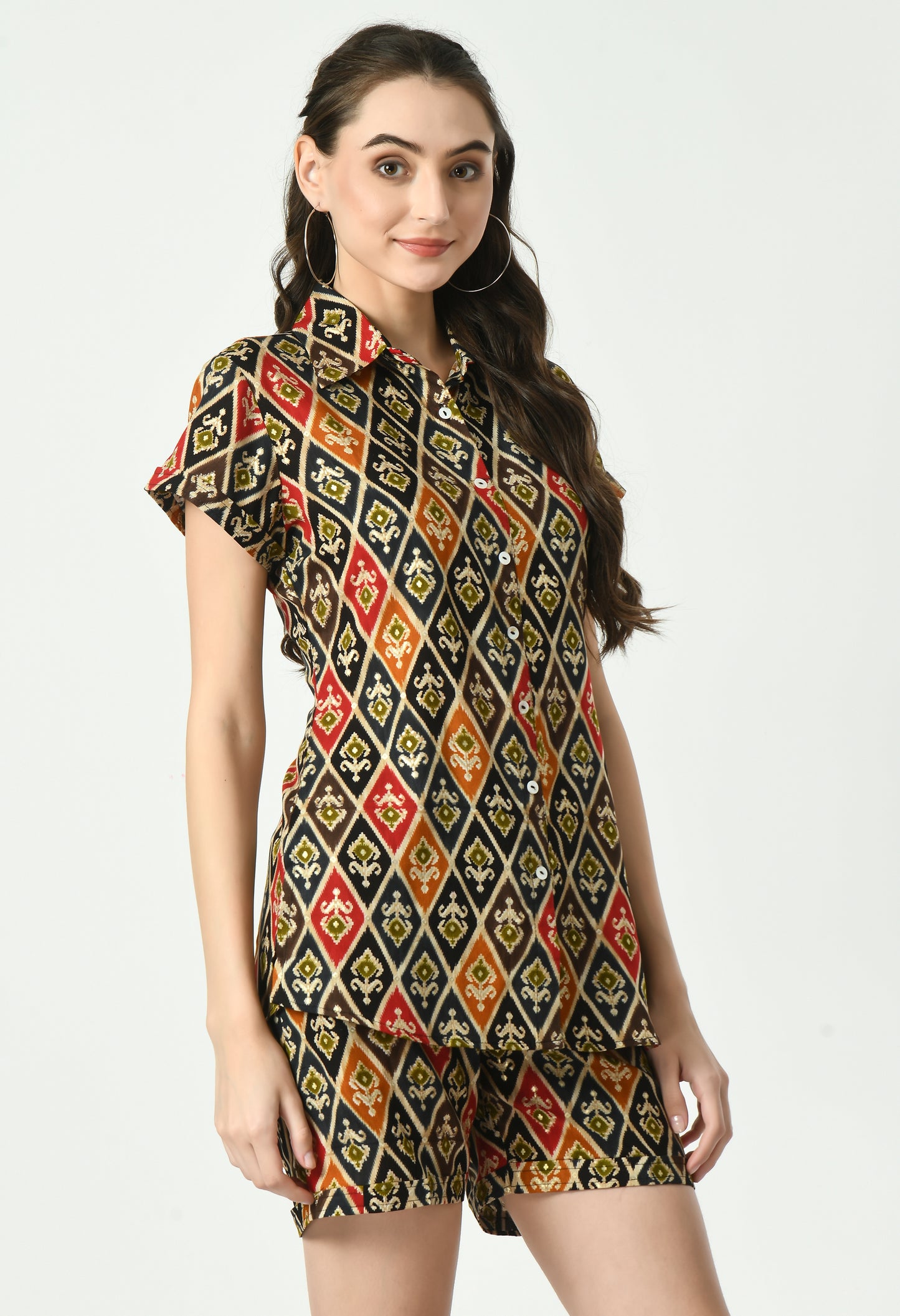 MAURYA Women’s Stylish Rayon Co-Ord Set for Casual Comfort