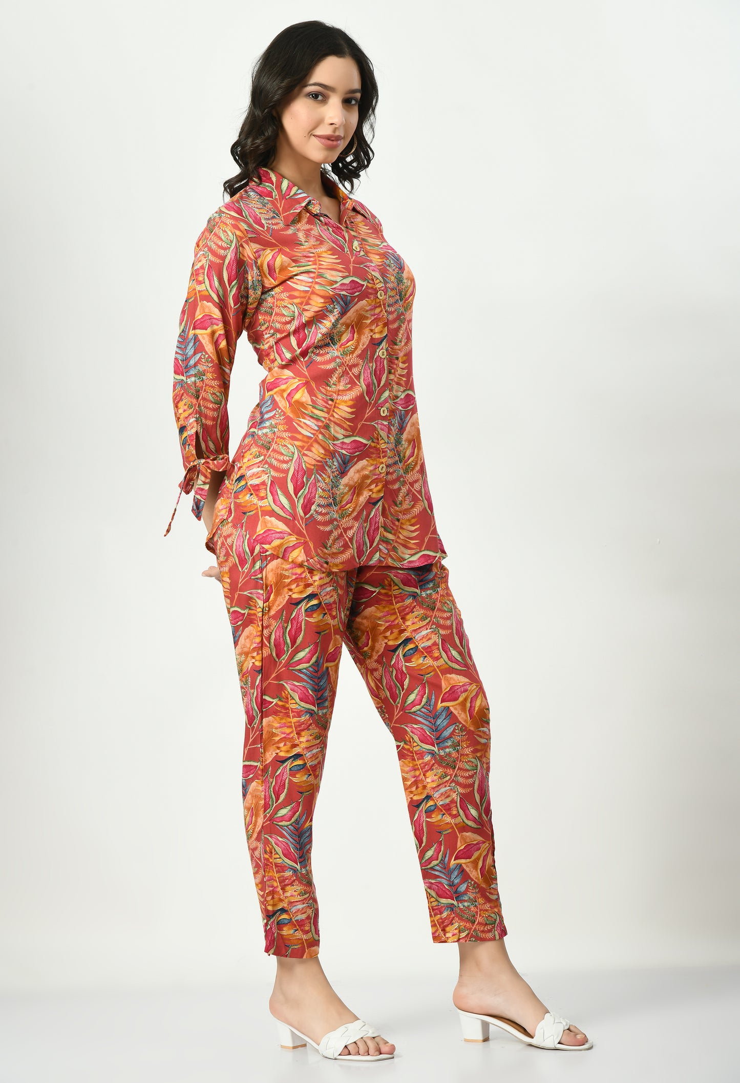 Women’s Elegant Rayon Co-Ord Set for Everyday Wear