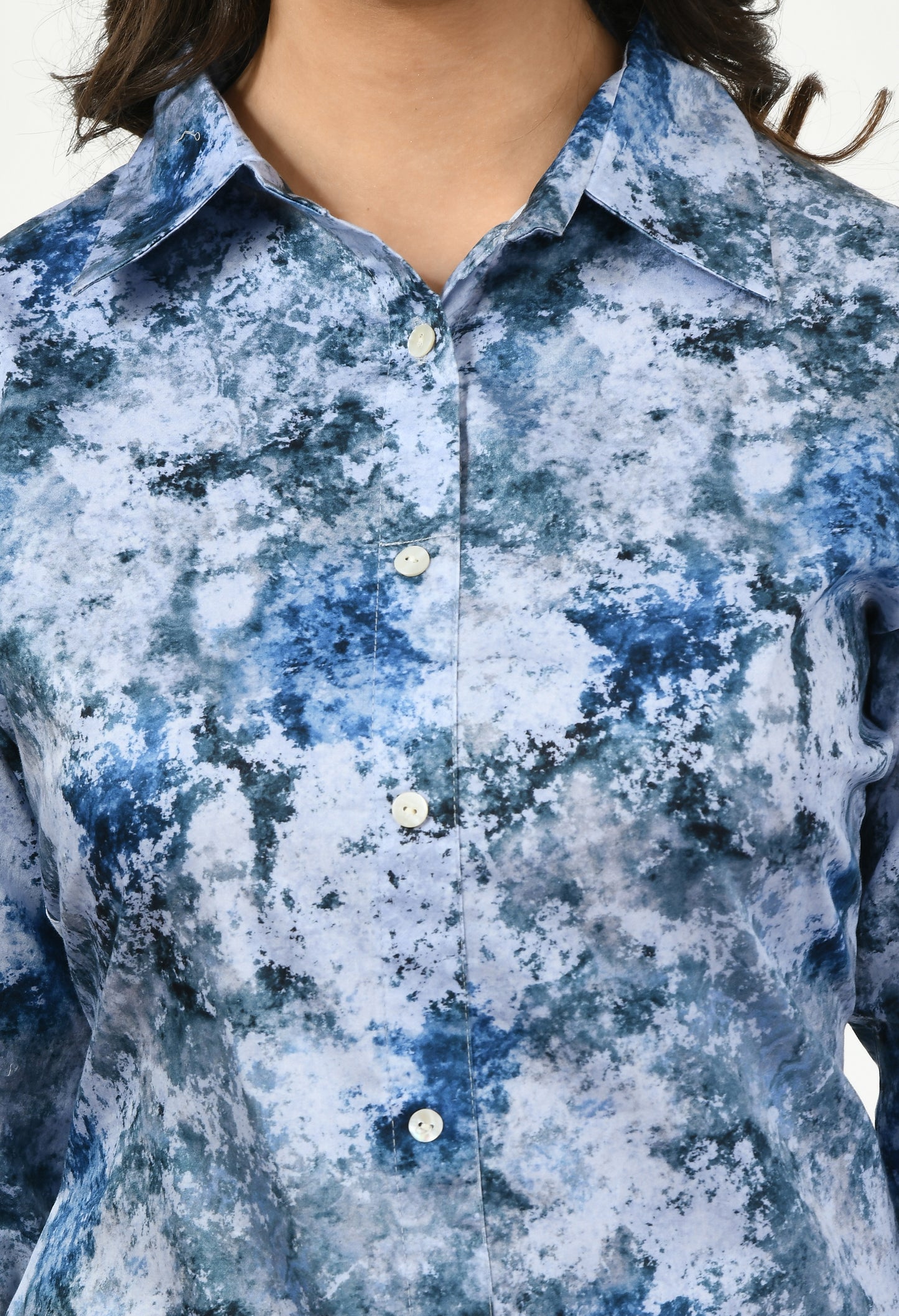 MAURYA Women’s Rayon Printed Co-Ord Set | Shirt Top & Pants