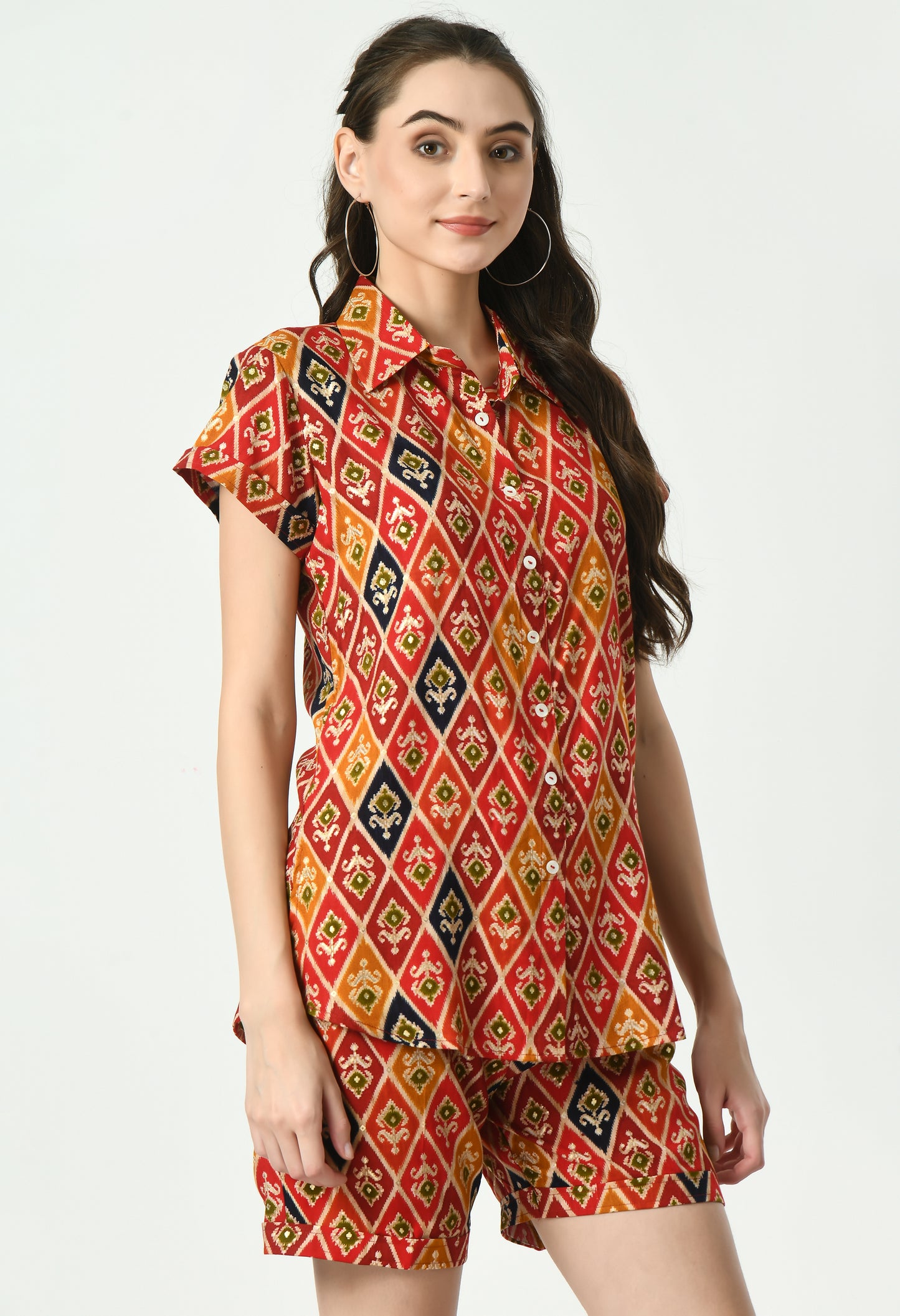 MAURYA Women’s Stylish Rayon Co-Ord Set for Casual Comfort