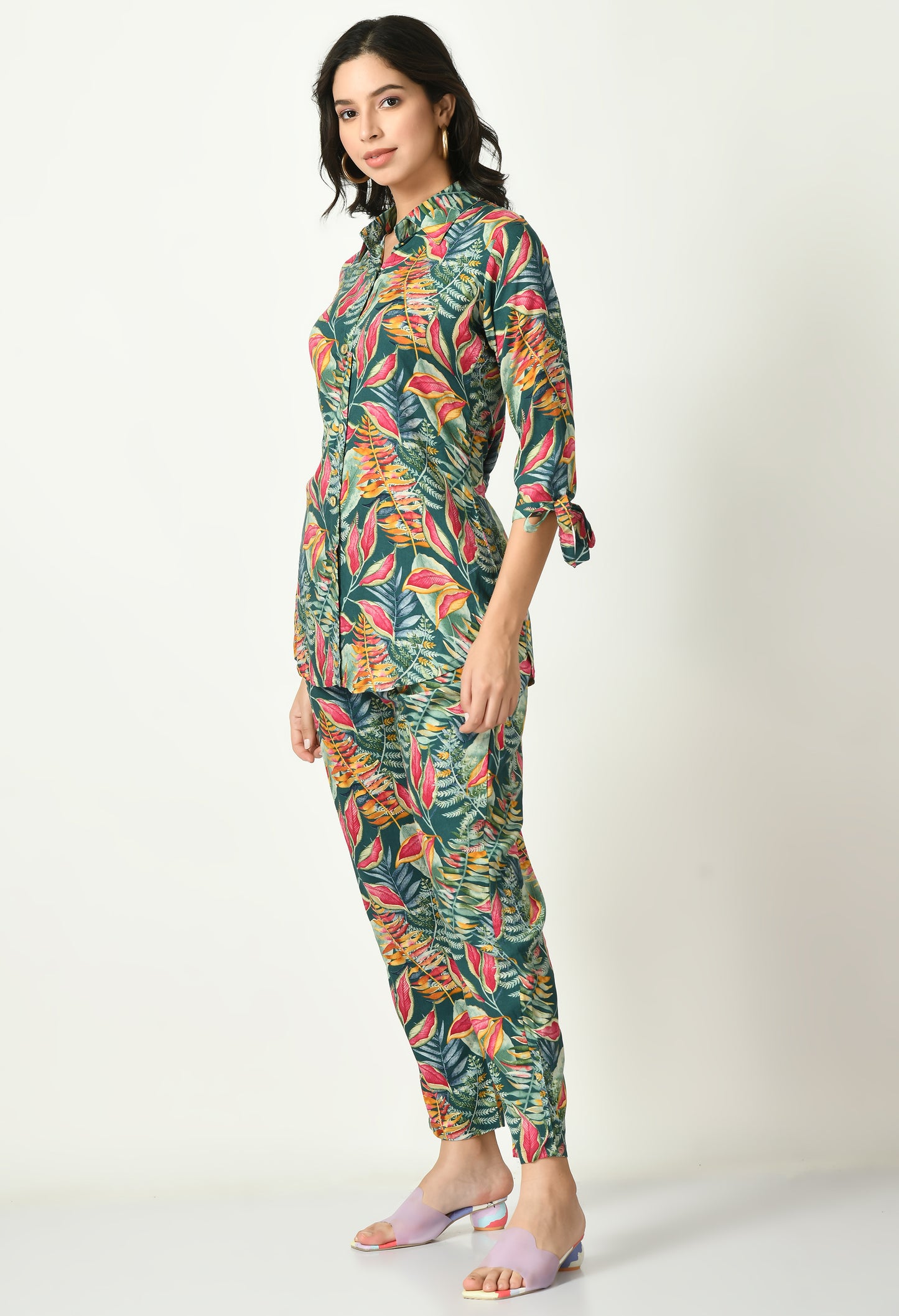 MAURYA Women’s Trendy Rayon Co-Ord Set for Casual & Daily Wear