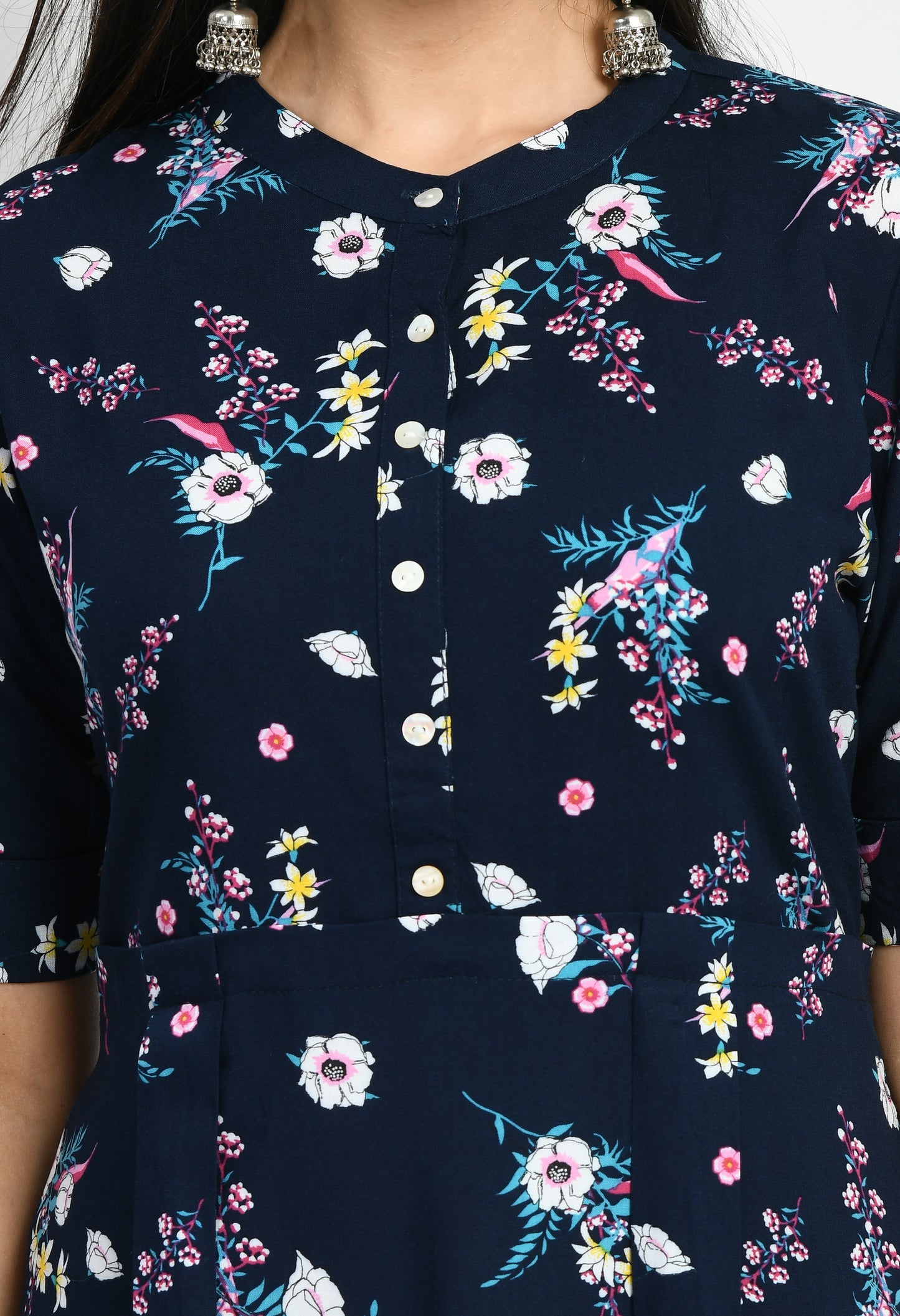 MAURYA Women’s Everyday Rayon A-Line Dress