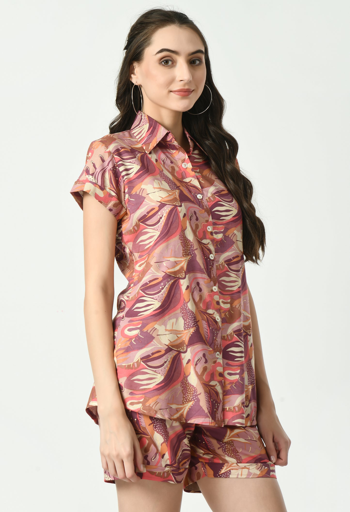 MAURYA Women’s Stylish Rayon Co-Ord Set for Casual Comfort