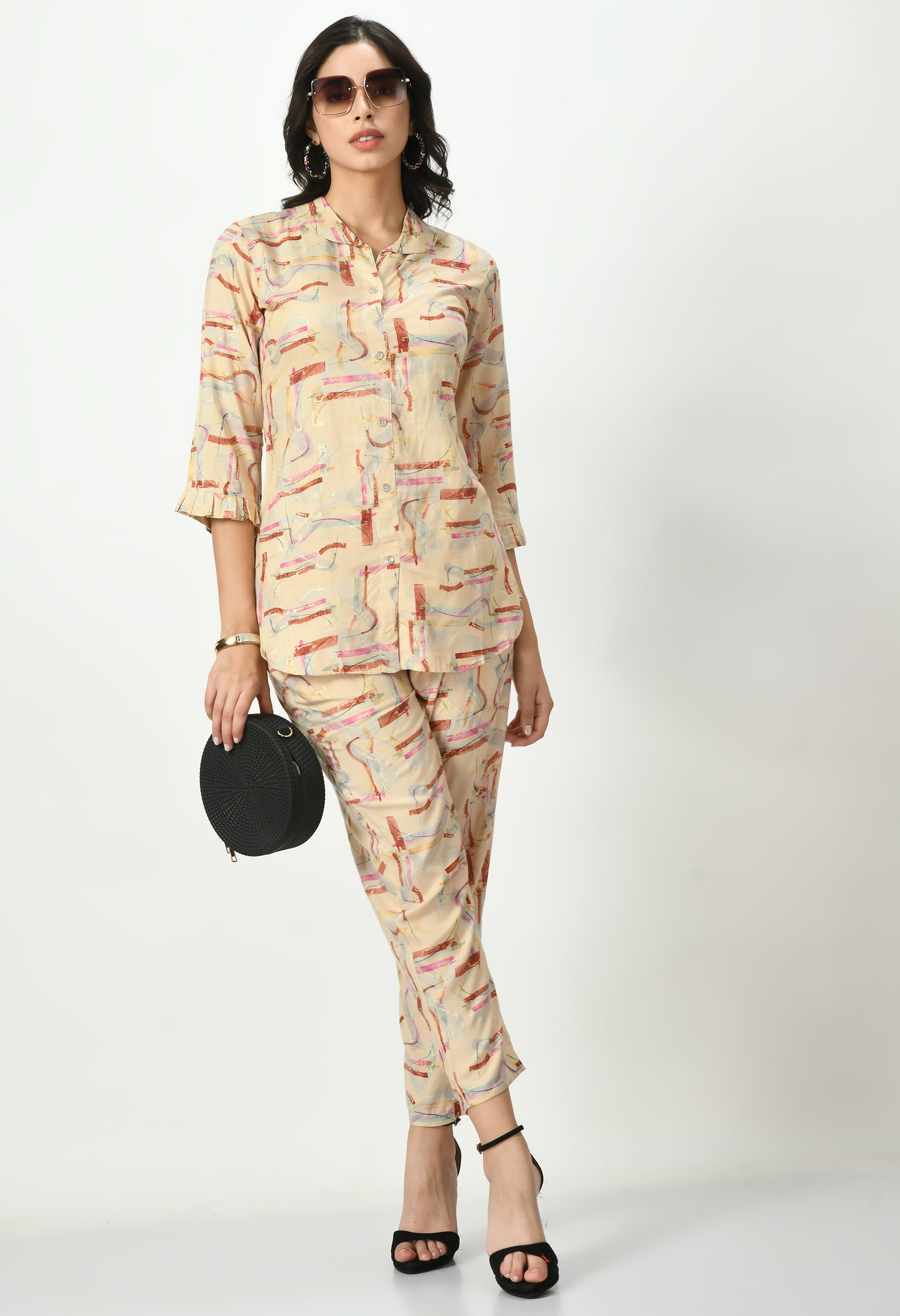 MAURYA Women’s Comfortable Rayon Co-Ord Set for Everyday Wear