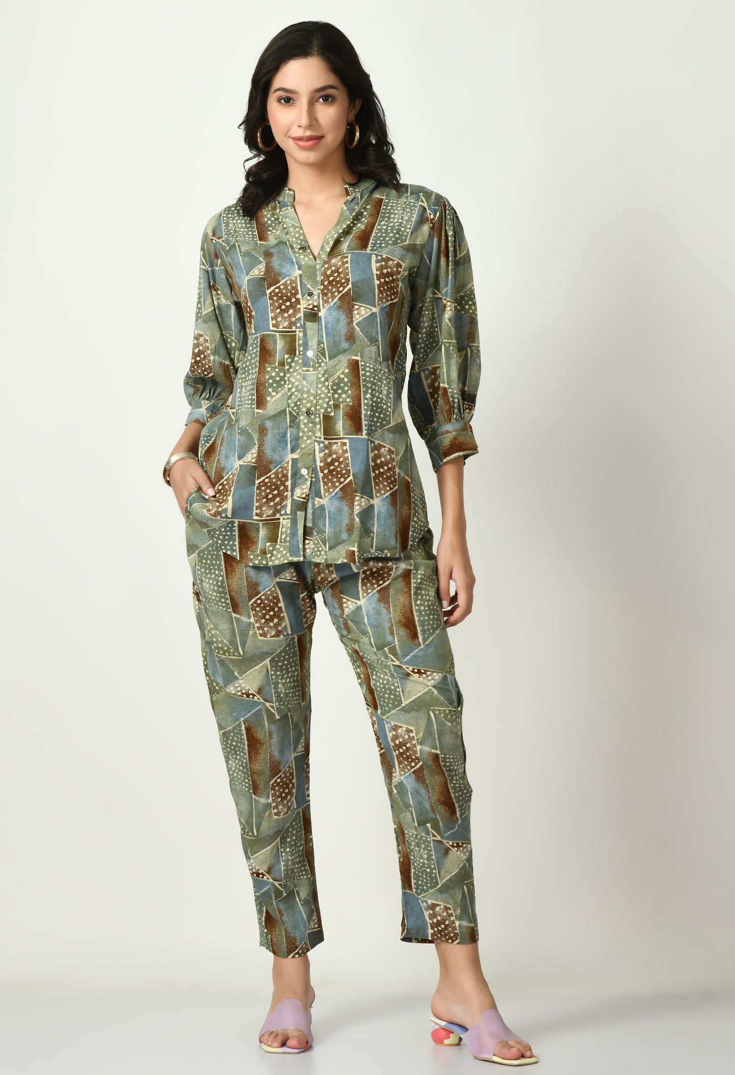 MAURYA Women’s Stylish Rayon Co-Ord Set for Comfortable Everyday Wear