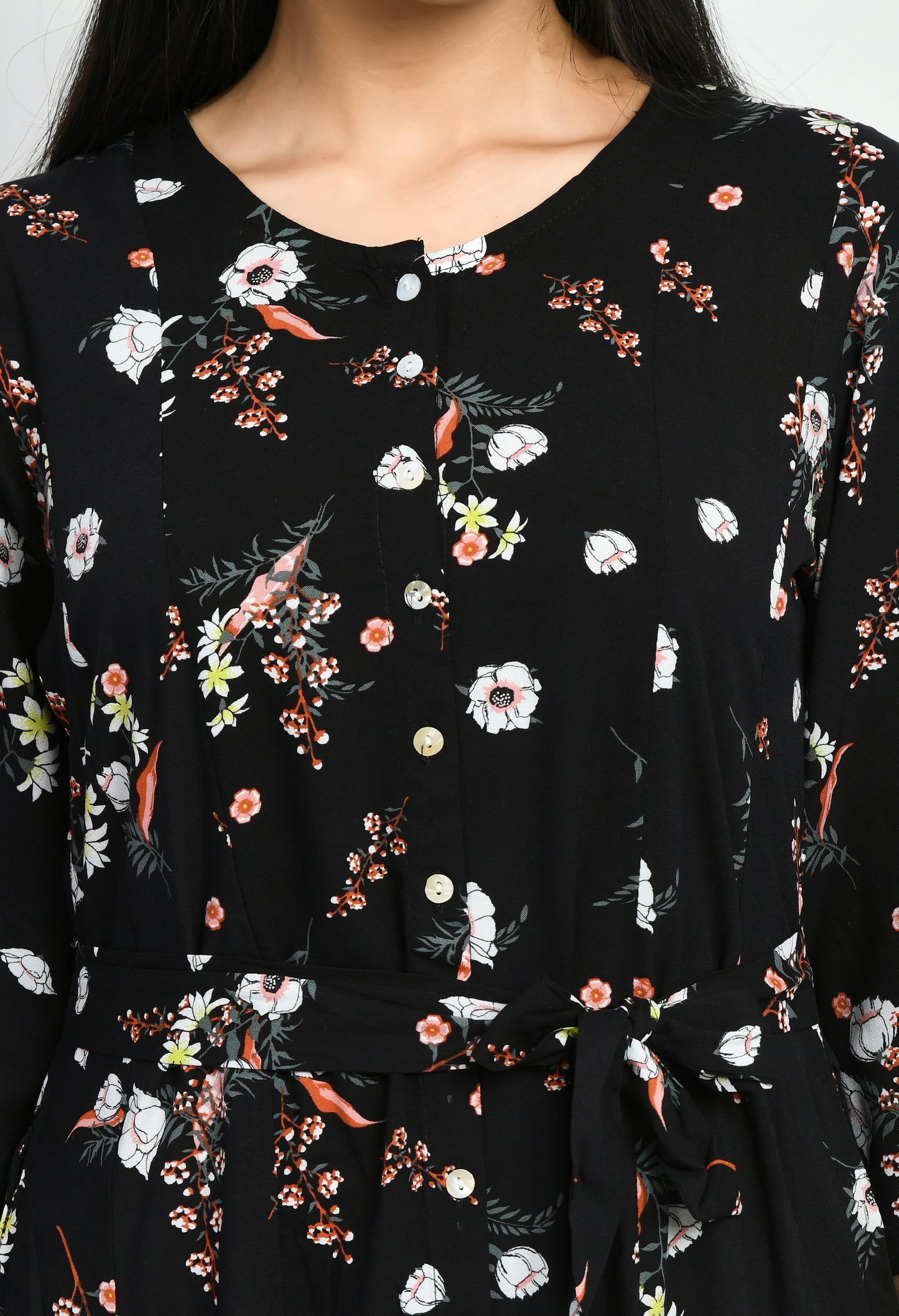 MAURYA Women’s Everyday Rayon A-Line Dress