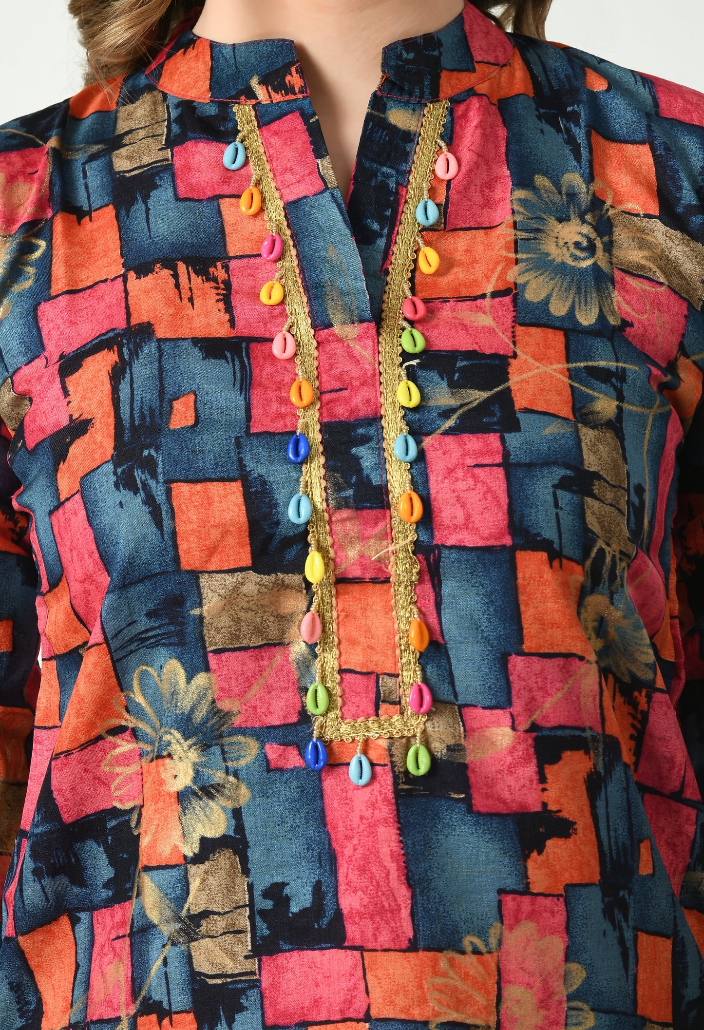 MAURYA Women’s Elegant Muslin Co-Ord Set for Effortless Everyday Style