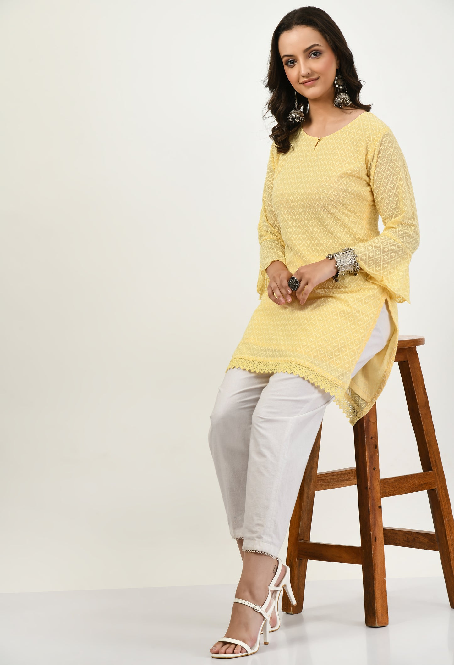 MAURYA Women’s Cotton Blend Printed Casual Top for Daily & Office Wear