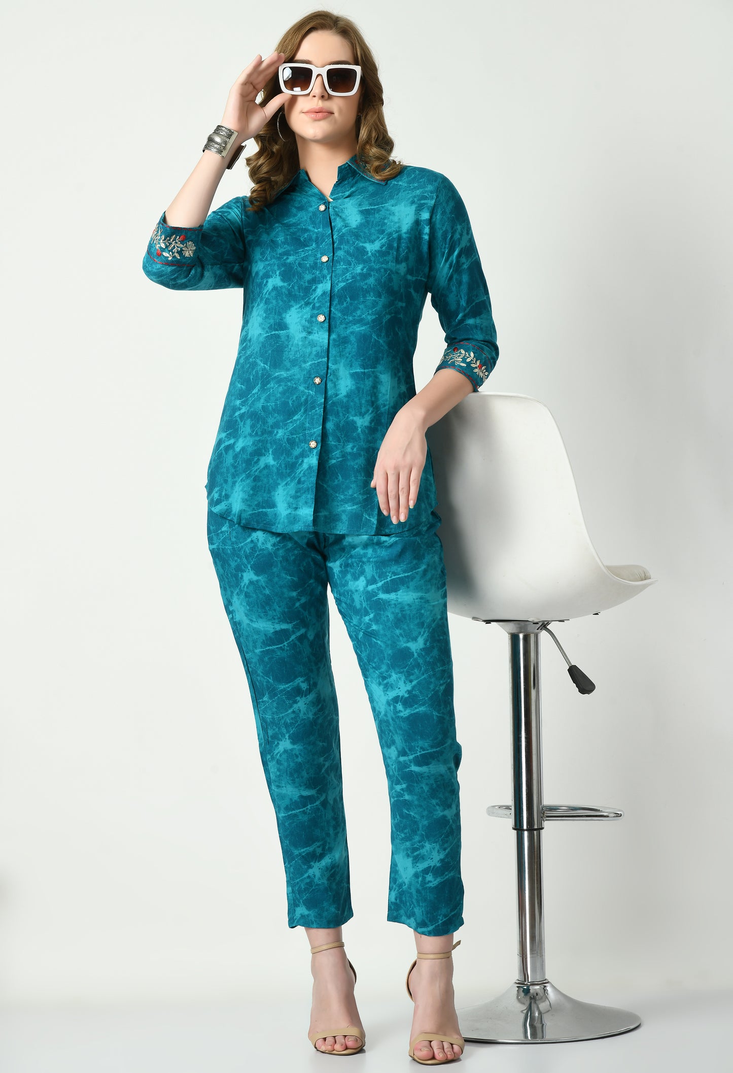 MAURYA Women’s Elegant Rayon Co-Ord Set for Comfortable Everyday Wear