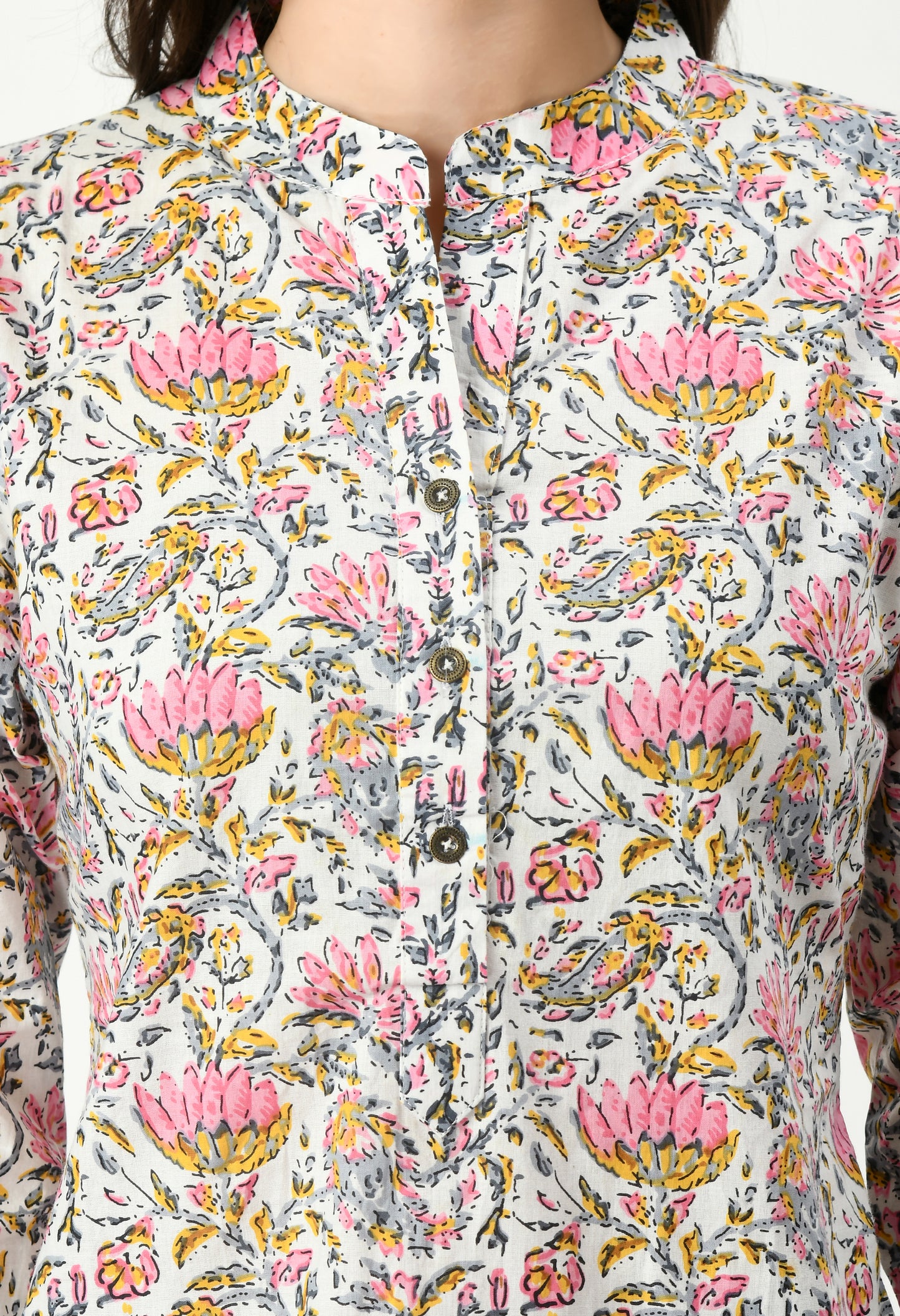 MAURYA Women’s Cotton Blend Printed Casual Top for Daily & Office Wear